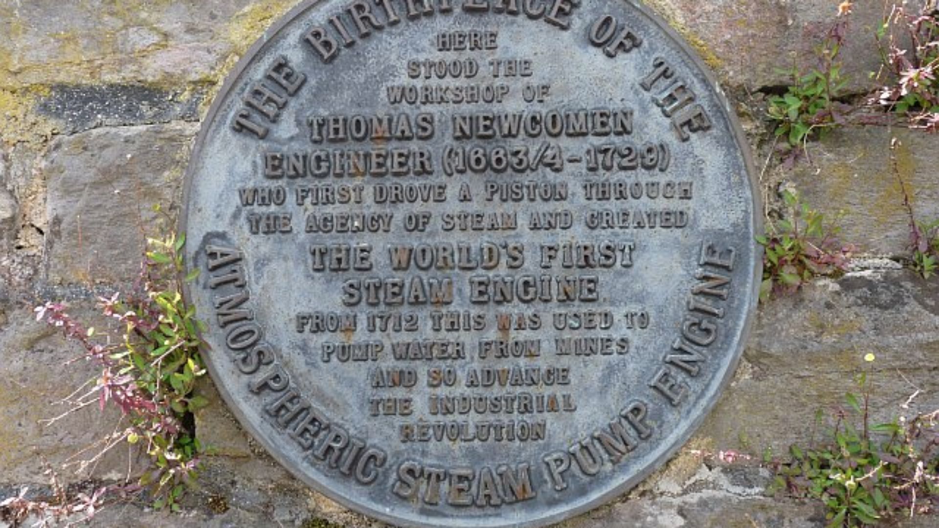 File:Thomas Newcomen plaque - geograph.org.uk - 1854359.jpg