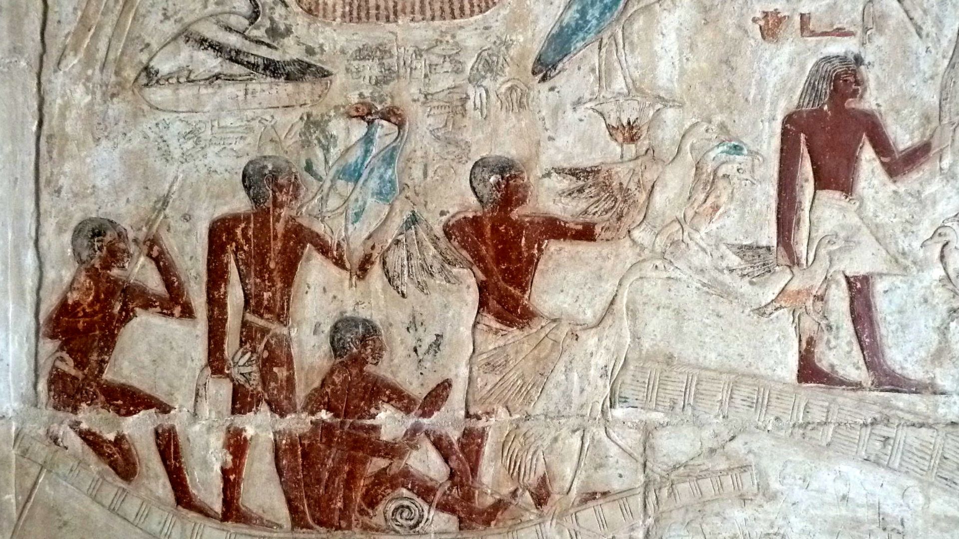 File:Ancient Egyptians on a small craft - mastaba of Nikauisesi, Saqqara.jpg