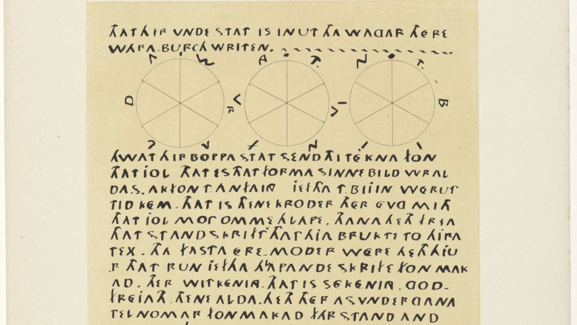 File:Bladzijde uit het Oera Linda-Bok, RP-P-1905-5430.jpg