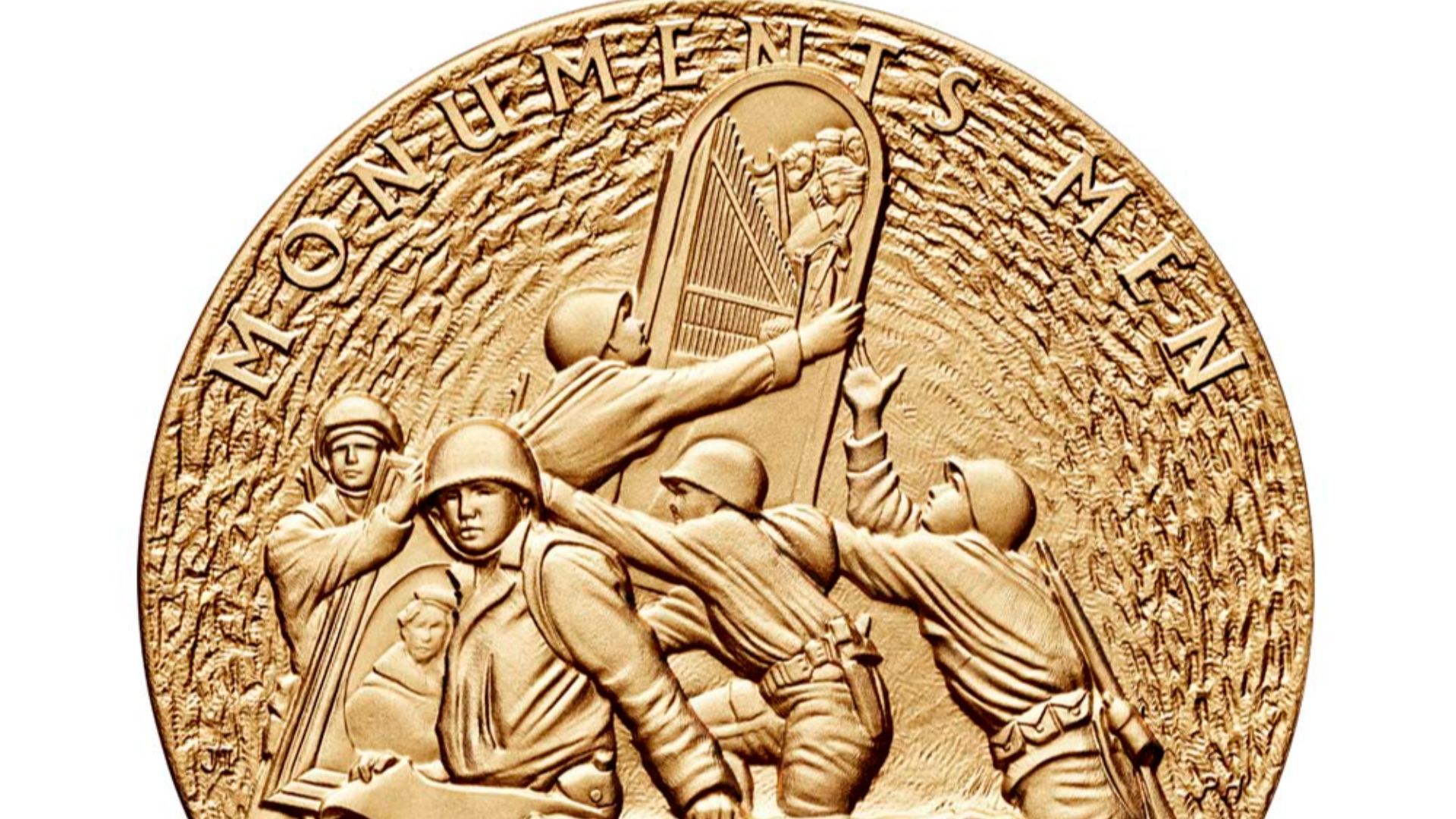 File:Monuments Men Congressional Gold Medal (front).jpg