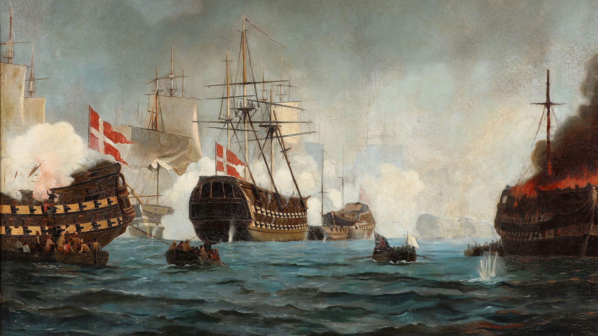 File:Christian Mølsted - The battle of Copenhagen April 1801.jpg