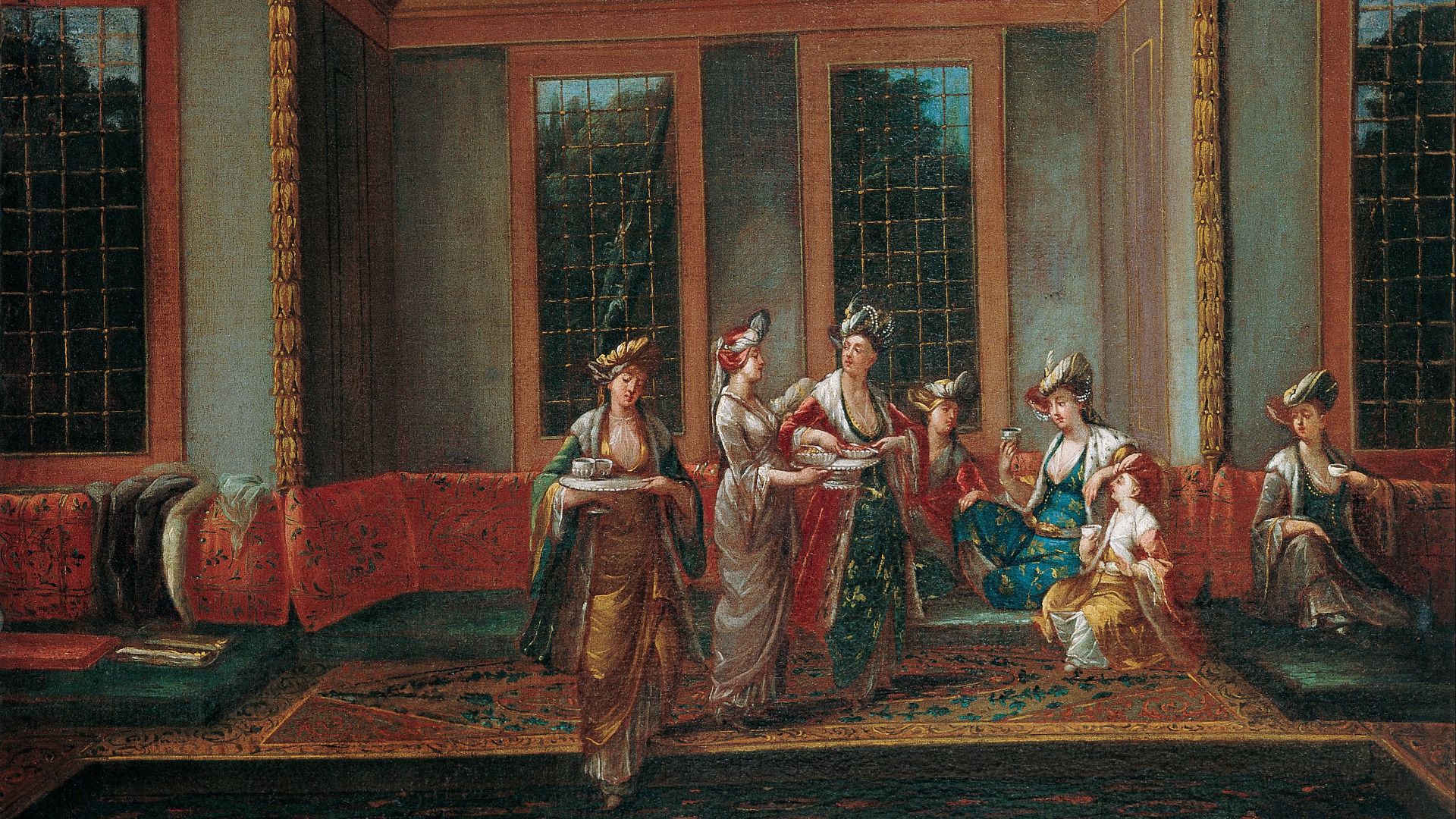 File:Jean-Baptiste Vanmour - Women Drinking Coffee - Google Art Project.jpg