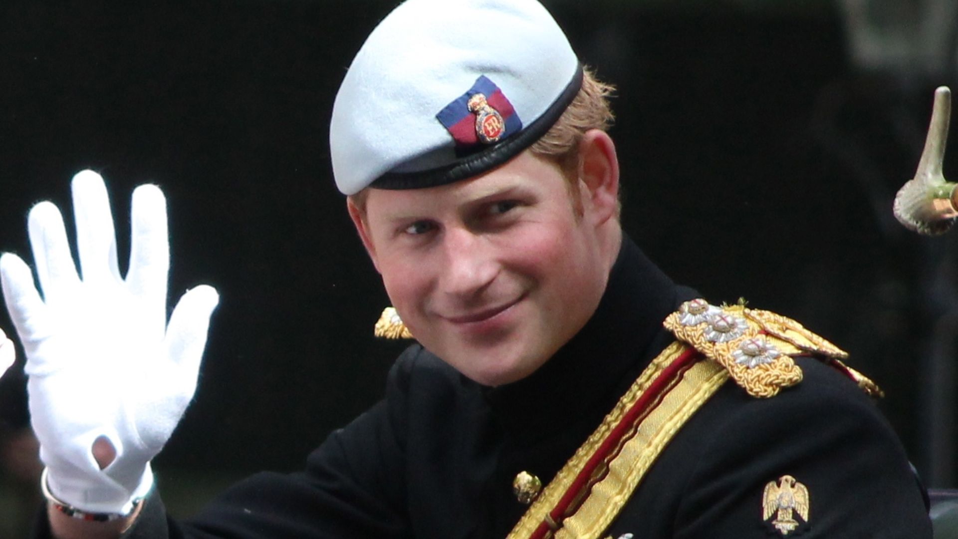 File:Prince Harry Trooping the Colour cropped.JPG