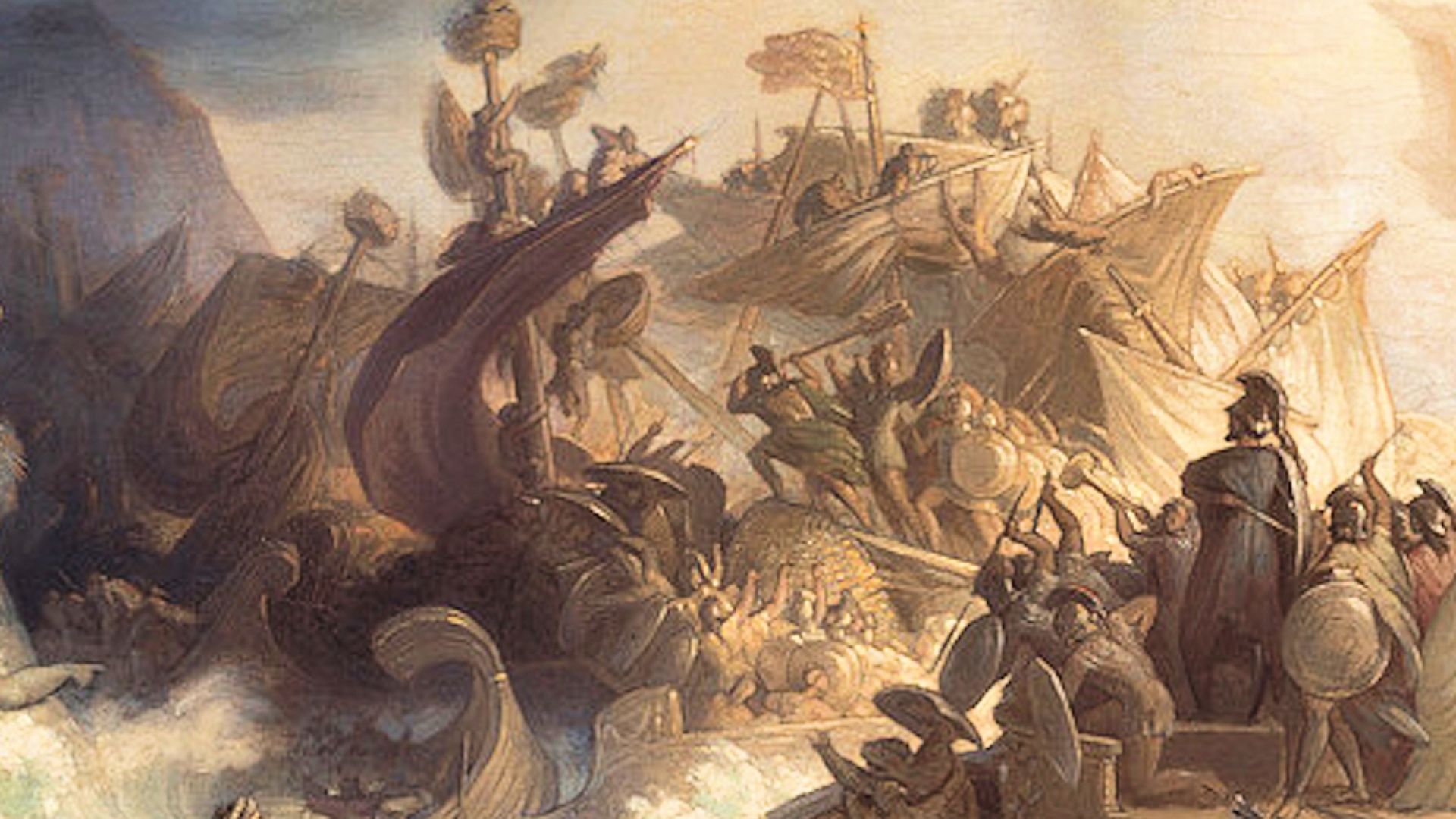 File:Battle of Salamis by Wilhelm von Kaulbach.jpg