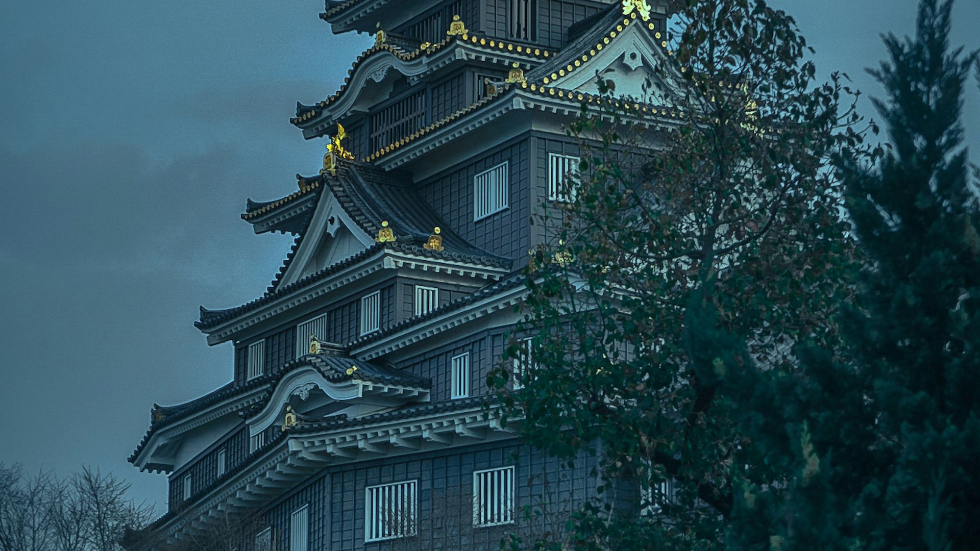 white and black concrete building