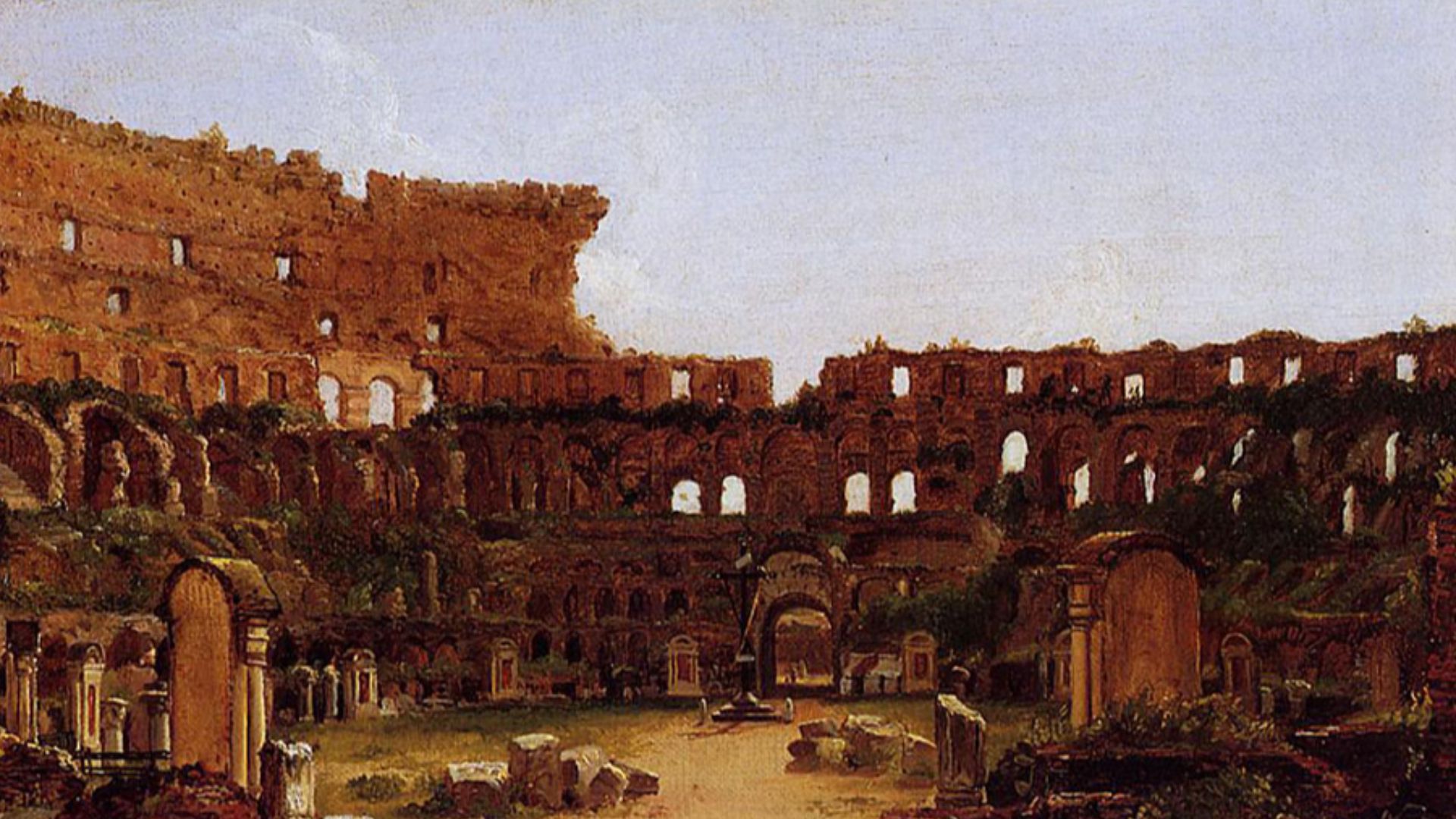File:Cole Thomas Interior of the Colosseum Rome 1832.jpg