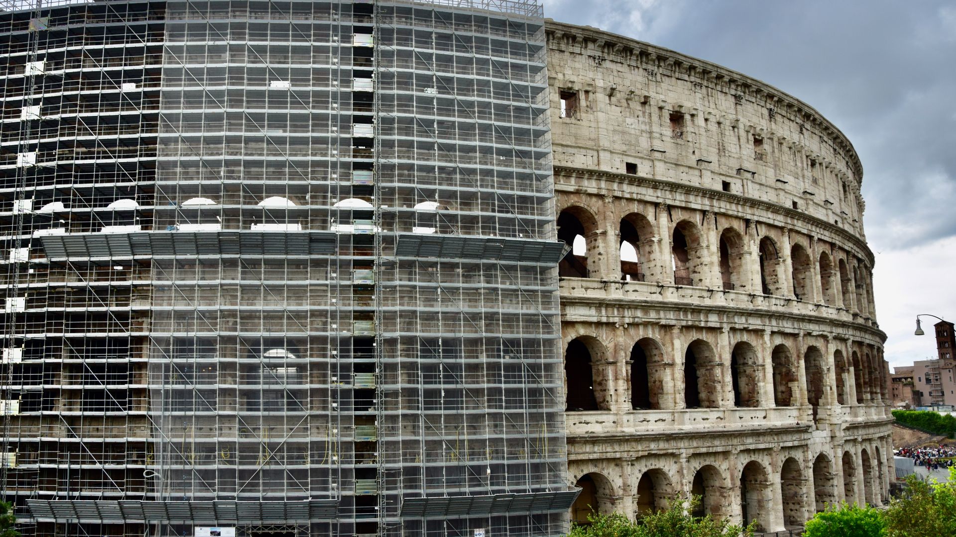 File:Colosseum under renovation in Rome, Italy (Ank Kumar) 03.jpg