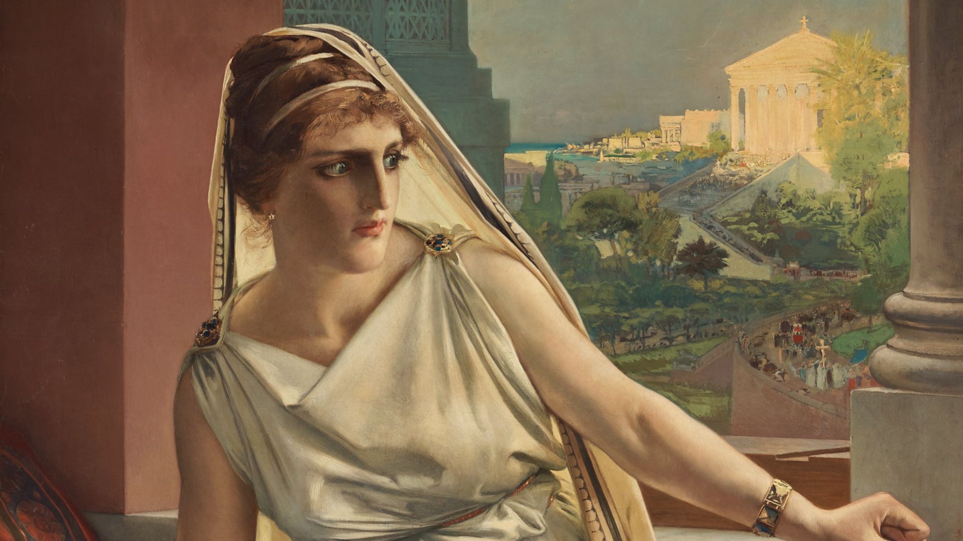 File:Hypatia by Julius Kronberg, 1889.jpg