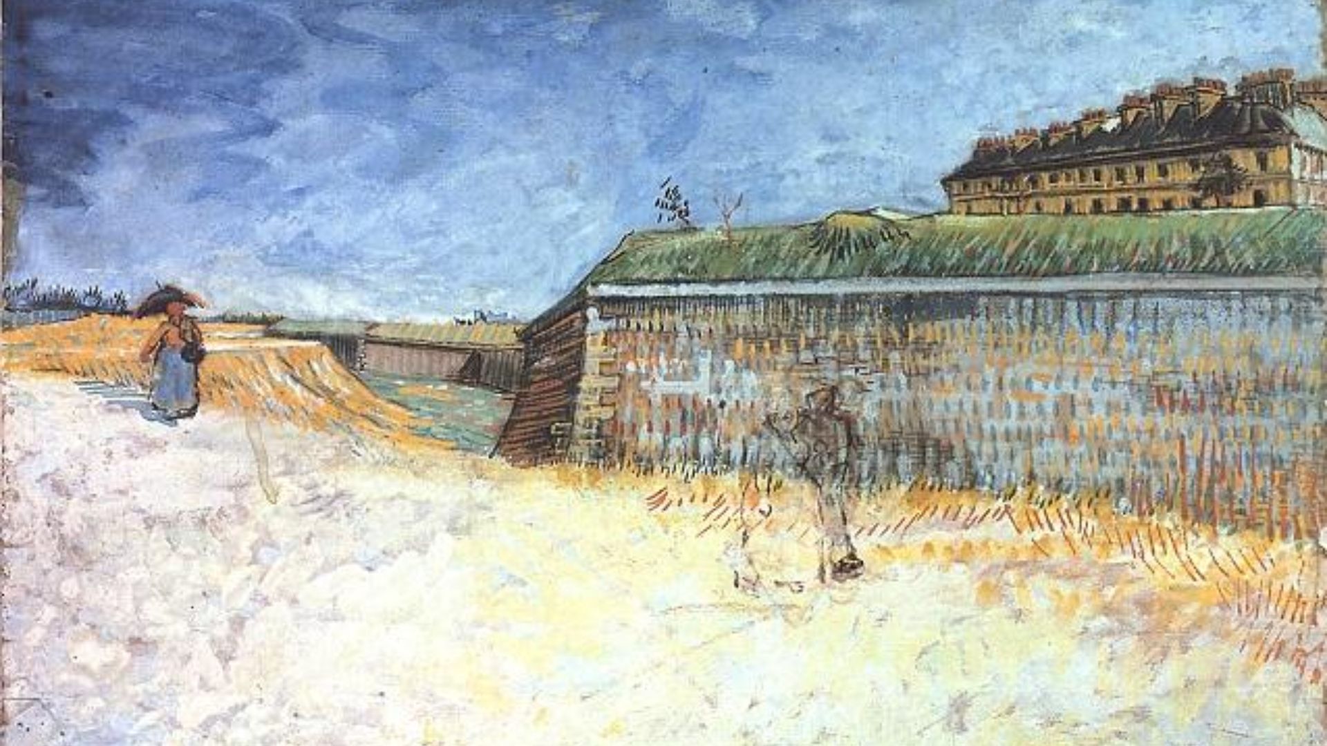 File:The Fortifications of Paris with Houses or The Ramparts of Paris f 1403.jpg