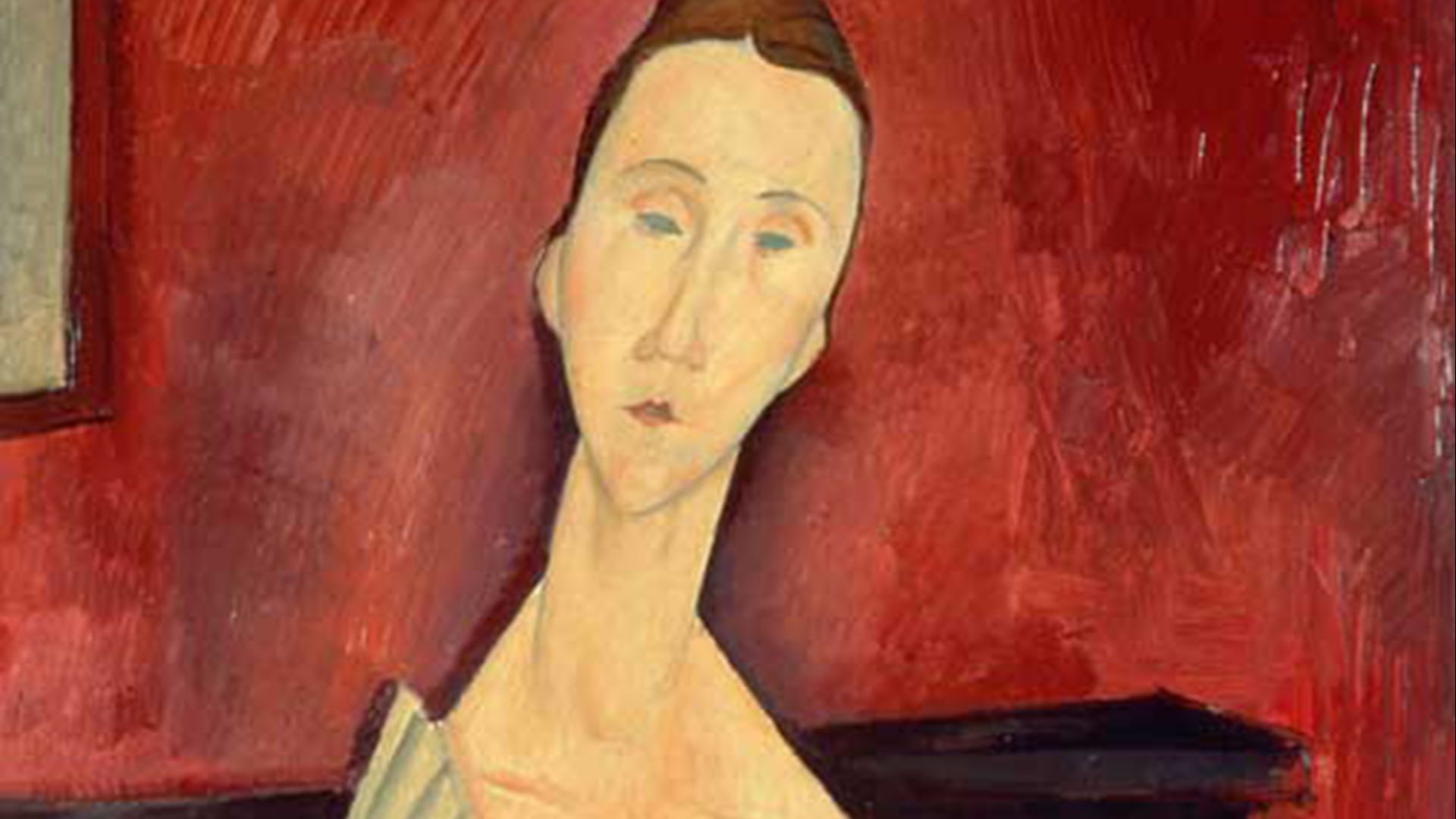 File:Amedeo Modigliani, 1919, Woman with a Fan, oil on canvas, 100 x 65 cm, Musée d'Art Moderne de la Ville de Paris.jpg