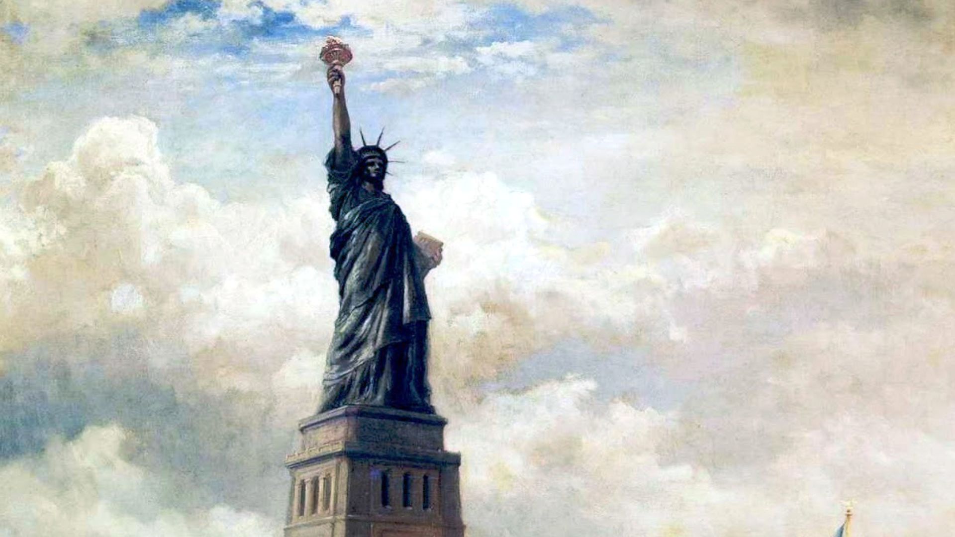 File:EdwardMoran-UnveilingTheStatueofLiberty1886Large.jpg