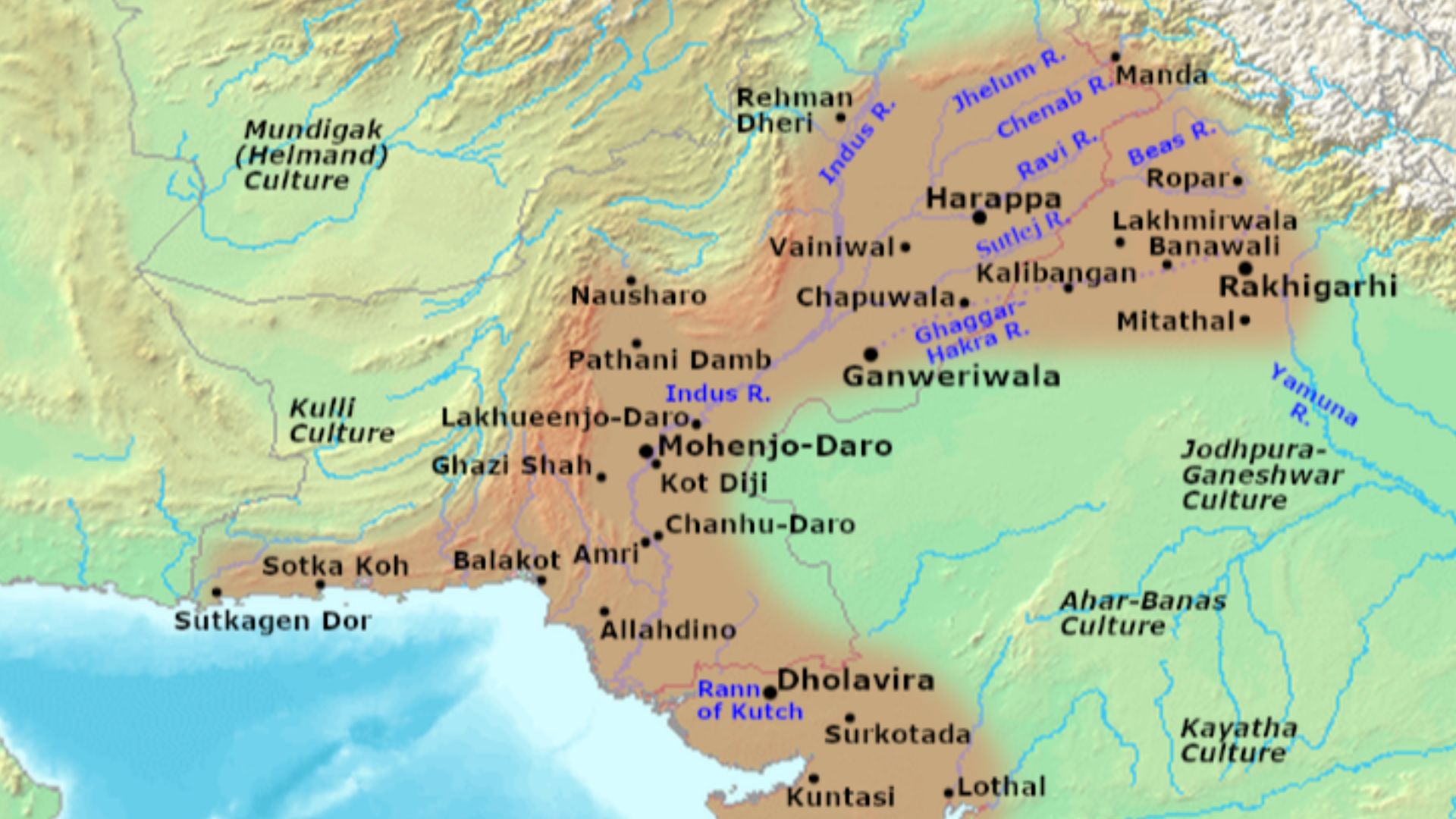 File:Indus Valley Civilization, Mature Phase (2600-1900 BCE).png