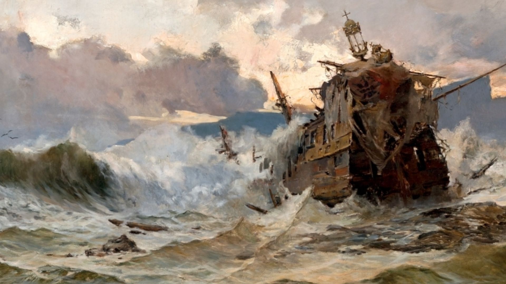 File:Destrucción de la Armada Invencible, de José Gartner de la Peña (1892).jpg
