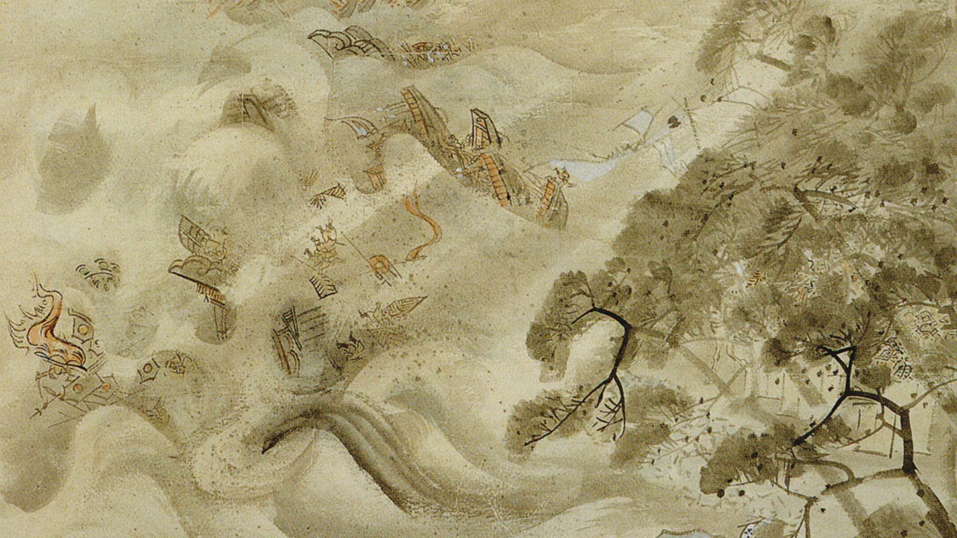 File:Kikuchi Yoosai - Mongol Invasion (mōko shūrai) - Tokyo National Museum.jpg