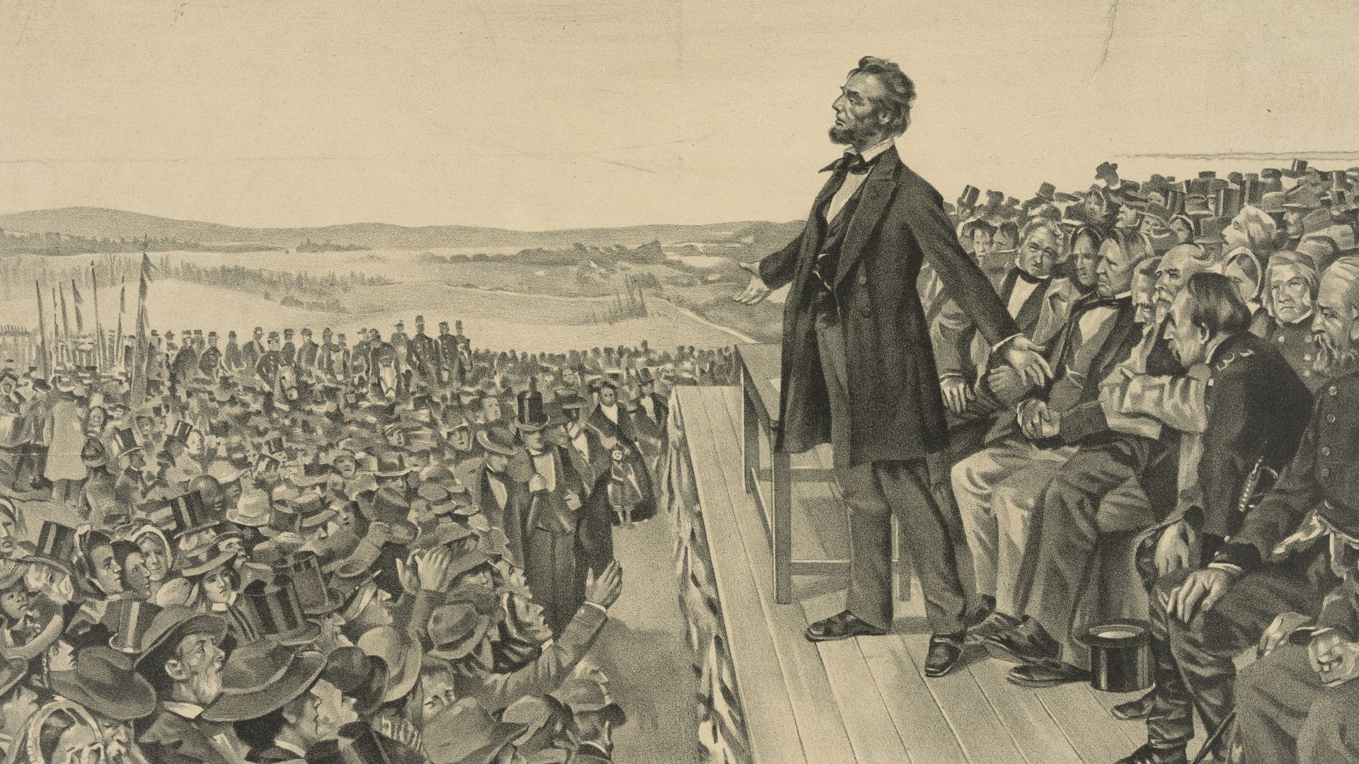 File:Lincoln's address at the dedication of the Gettysburg National Cemetery, November 19, 1863 LCCN2003674448.jpg