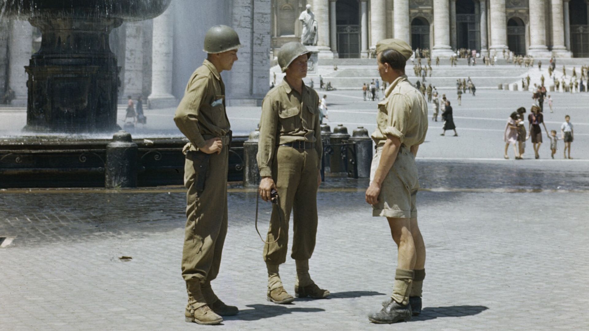 File:Allied Forces in Rome, June 1944 TR1853.jpg