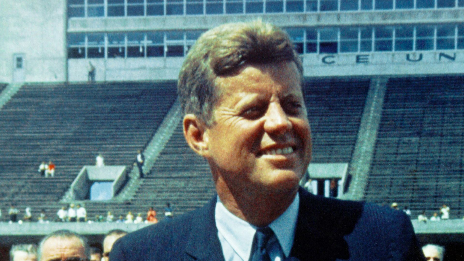 person standing on stage