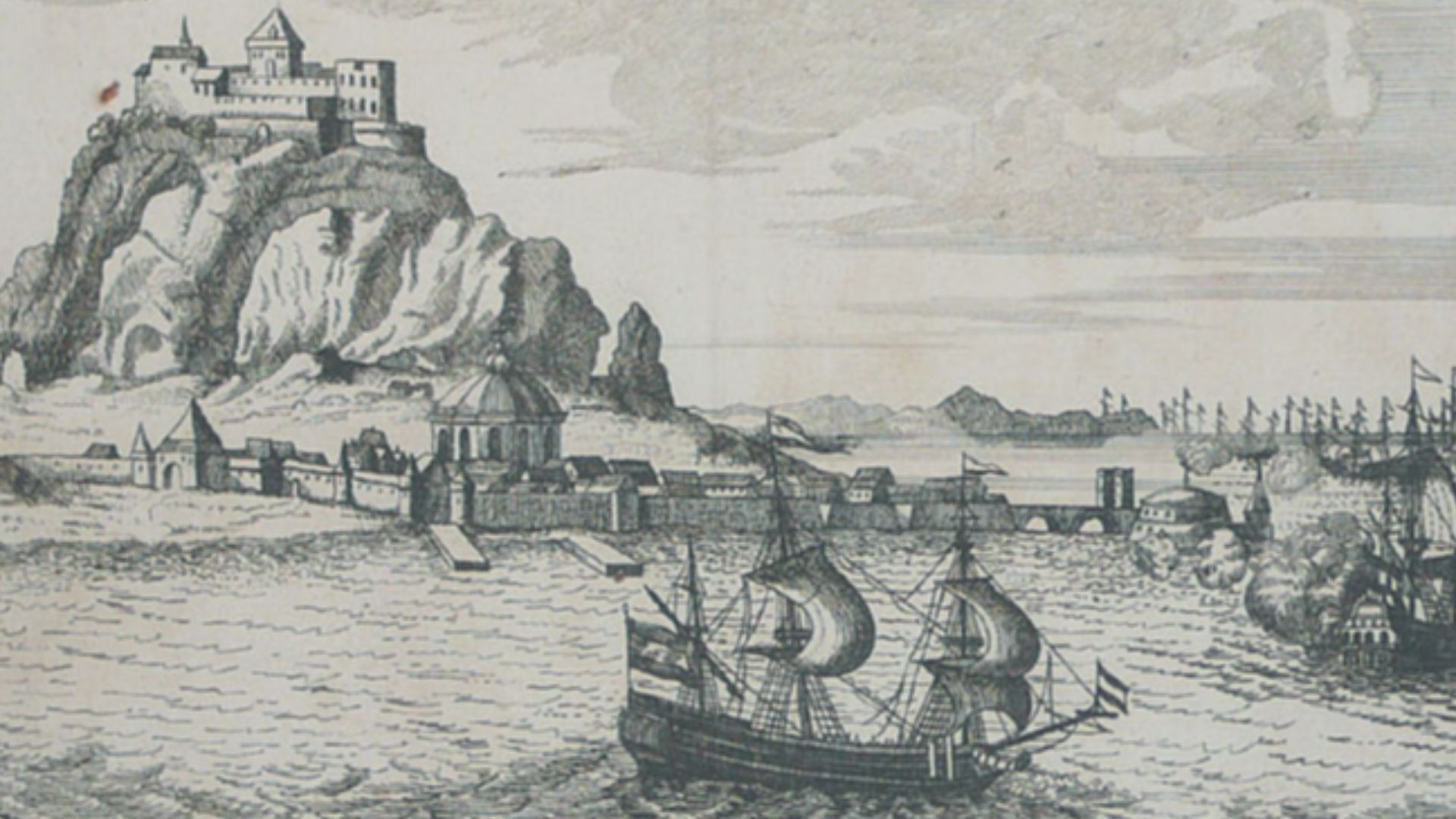 File:Decorative scenes of the War of the Spanish Succession - Gibraltar, 1704.jpg