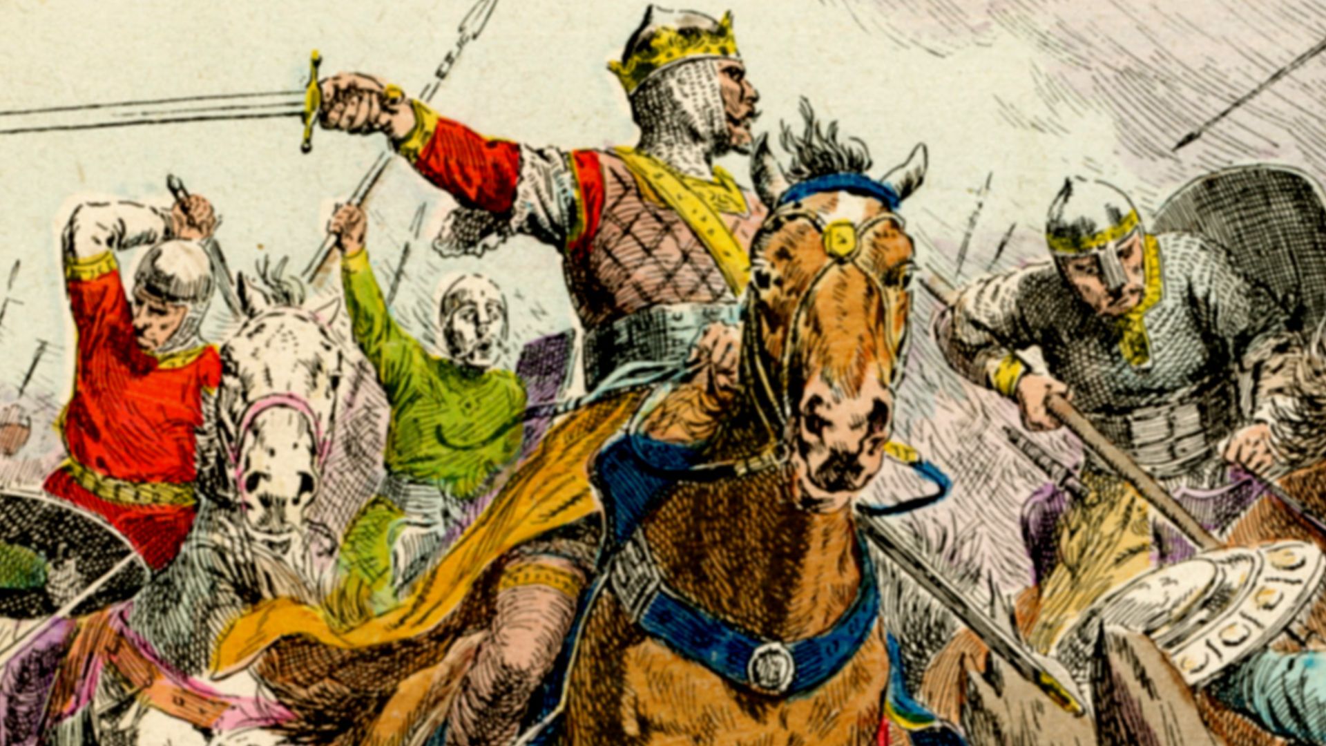 File:H. Grobet - Guillaume le Conquérant à la bataille d'Hastings (1066).jpg