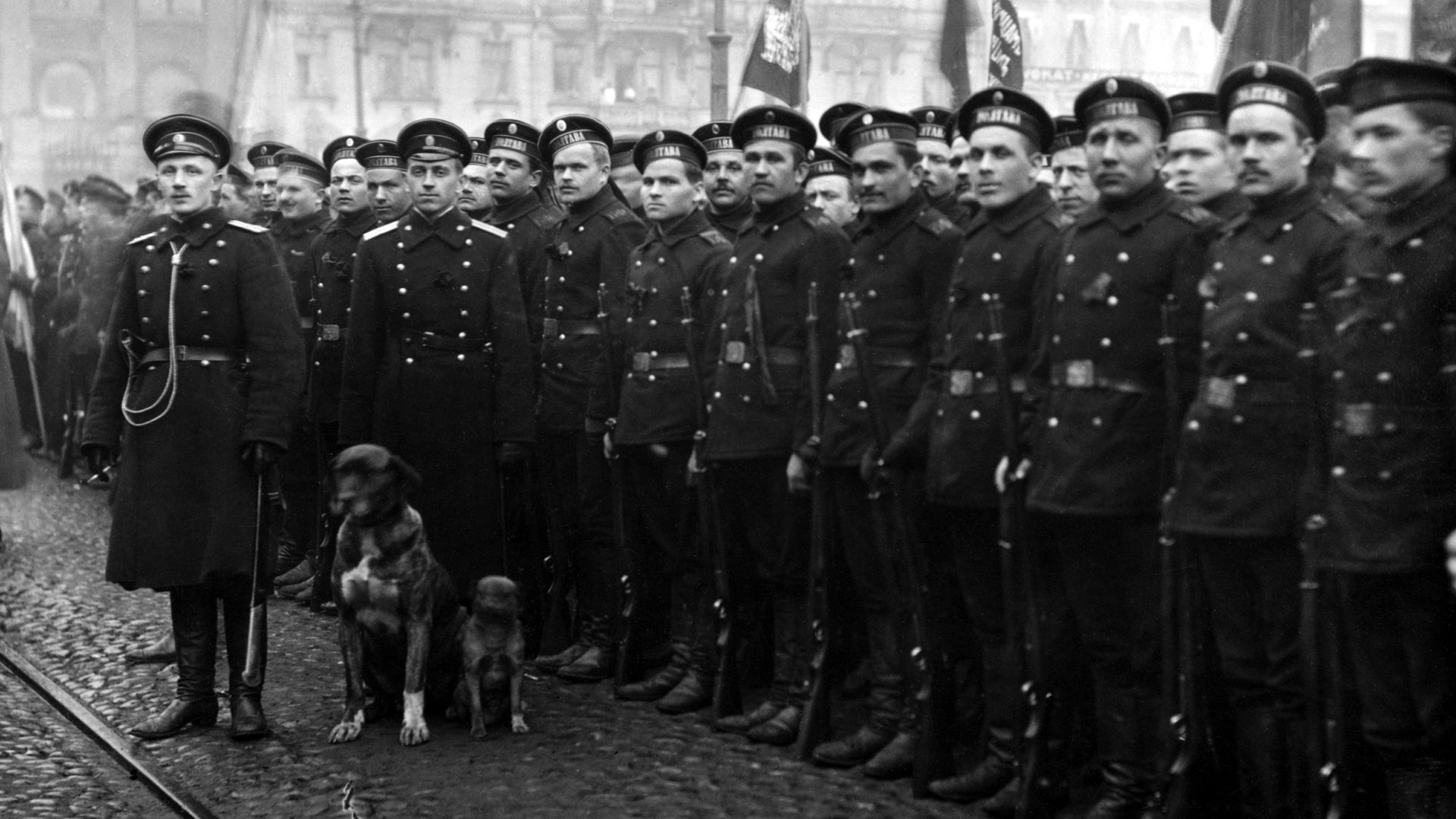 File:Russian sailors celebrating February Revolution in Helsinki.jpg