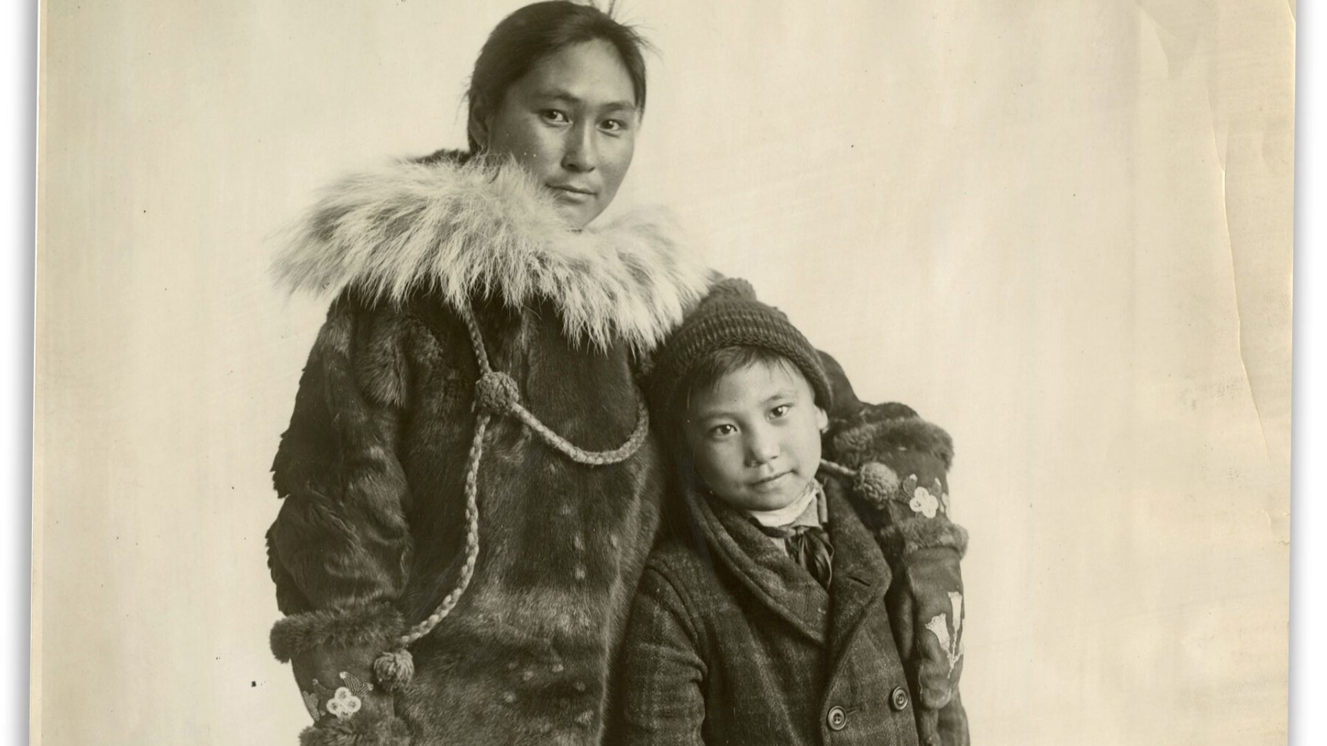 File:Ada Blackjack with her son Bennett, 1923.jpg