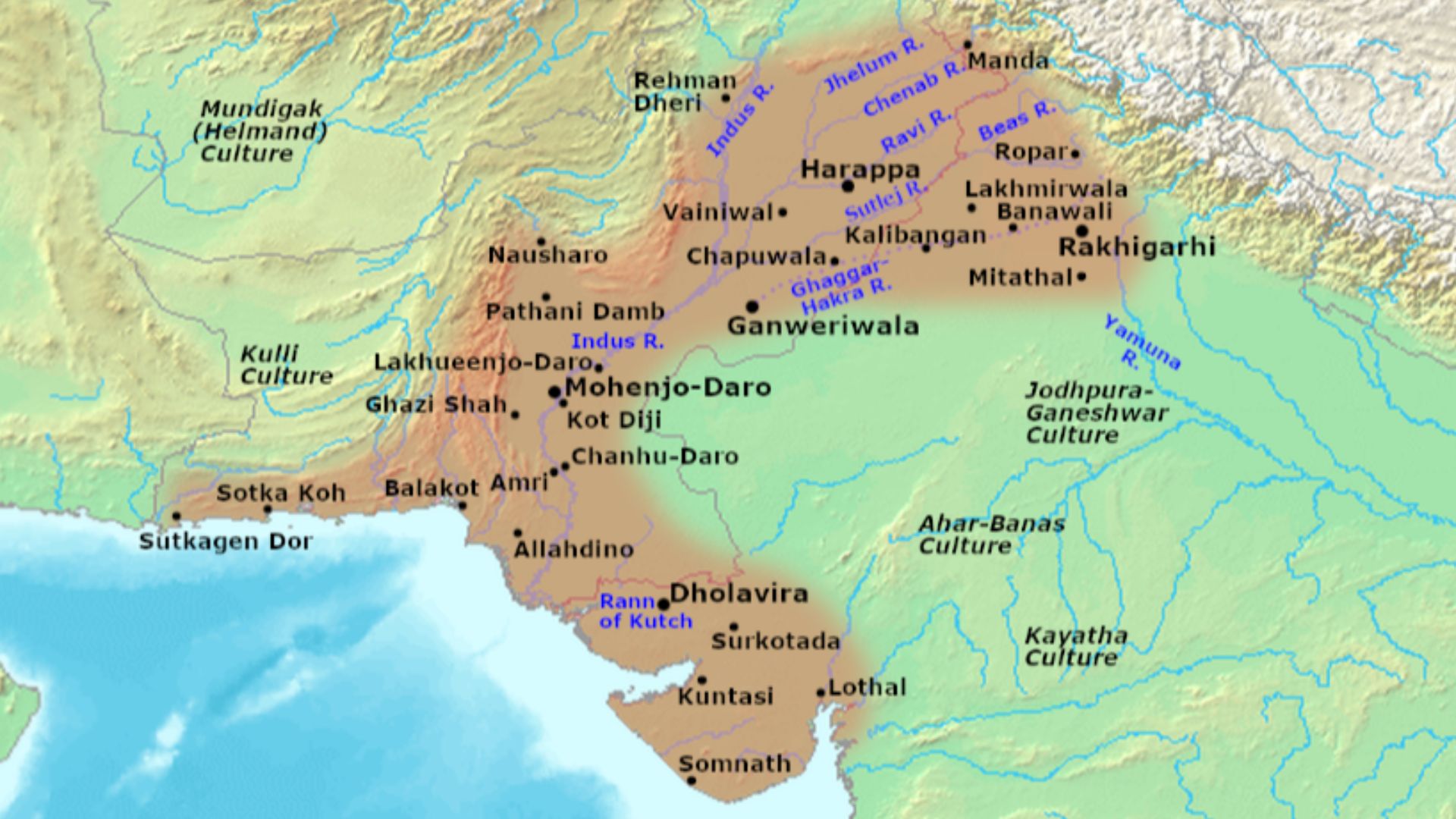 File:Indus Valley Civilization, Mature Phase (2600-1900 BCE).png