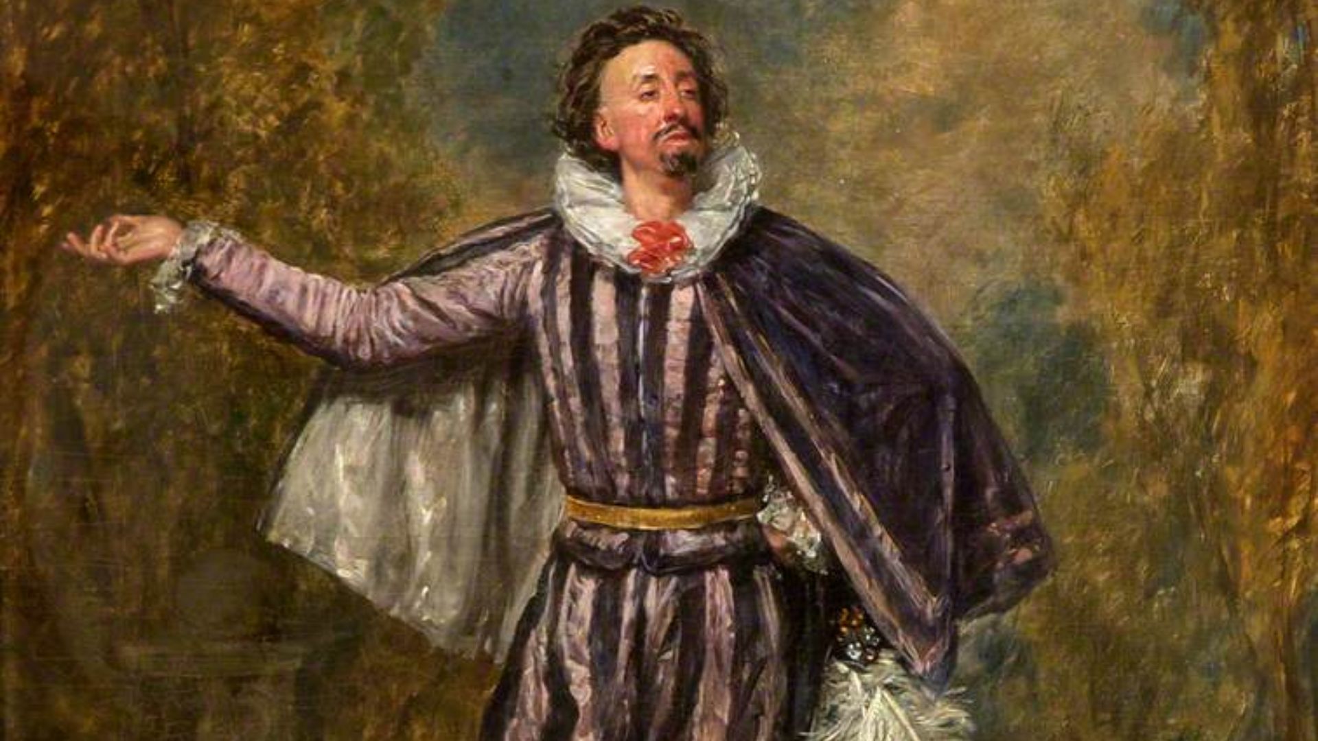 File:William Pleater Davidge as Malvolio in 'Twelfth Night' by William Shakespeare Henry Andrews (1794–1868) Theatre Royal, Bath.jpg