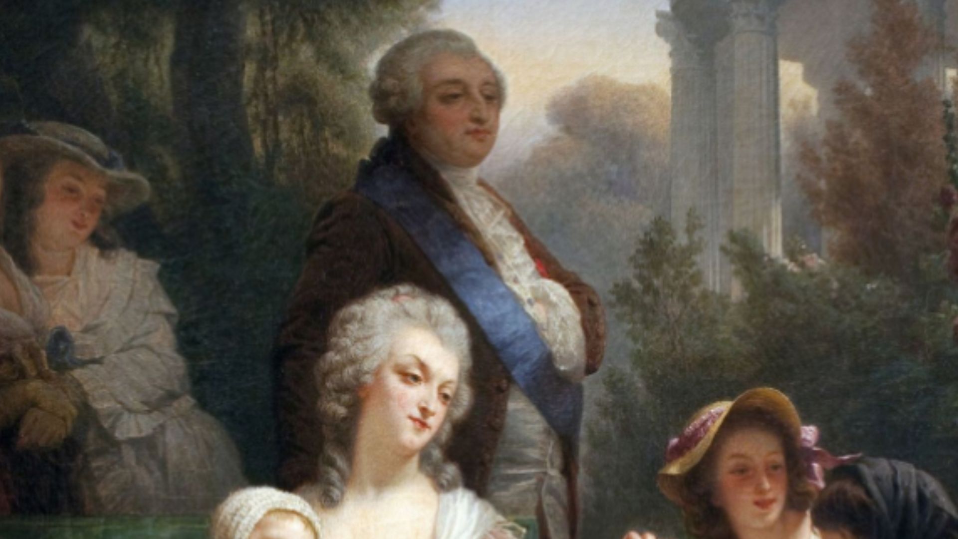 File:Louis XVI and Marie Antoinette and their three children.png