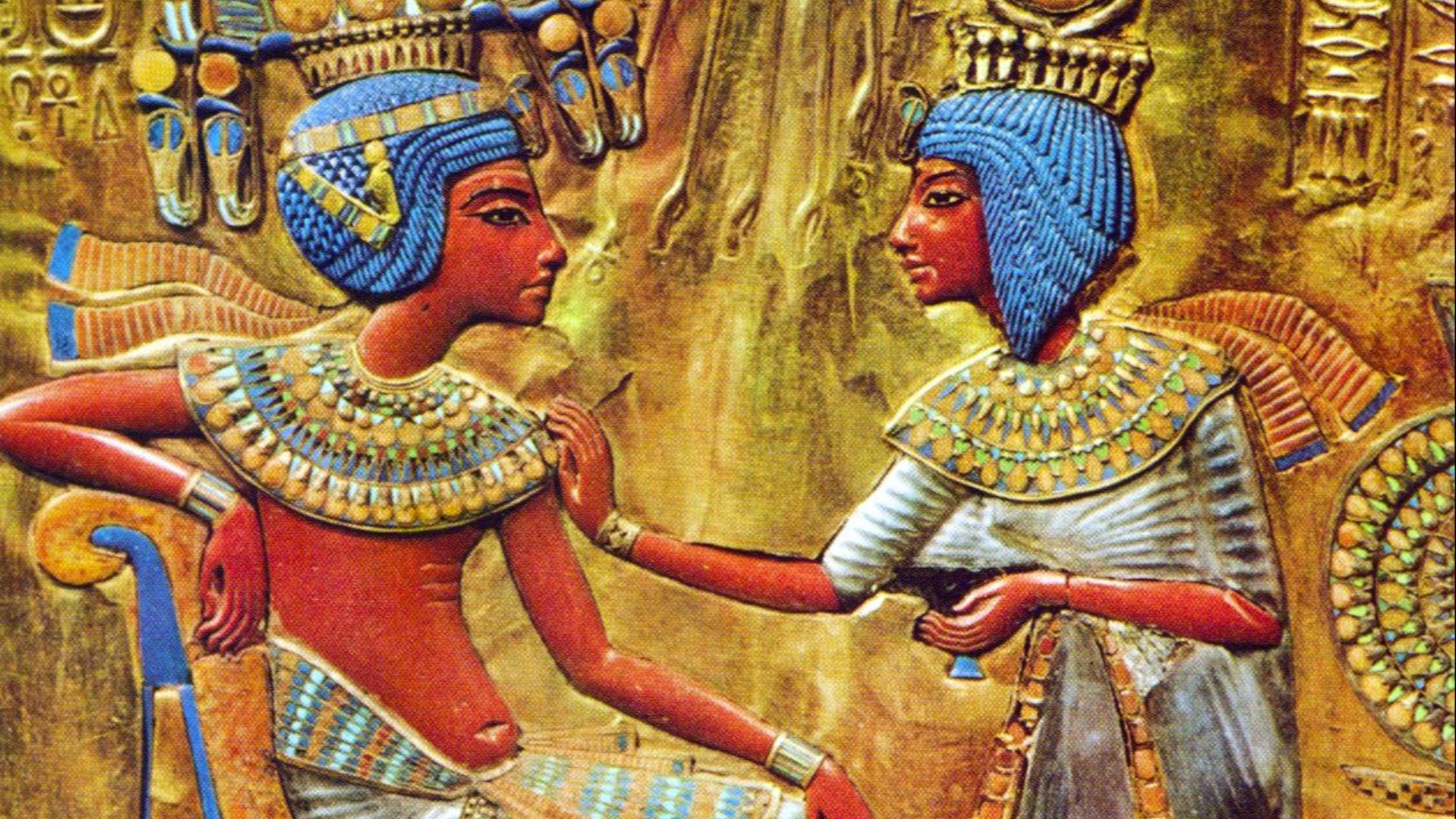 File:Tutankhamun and his wife B. C. 1330.jpg