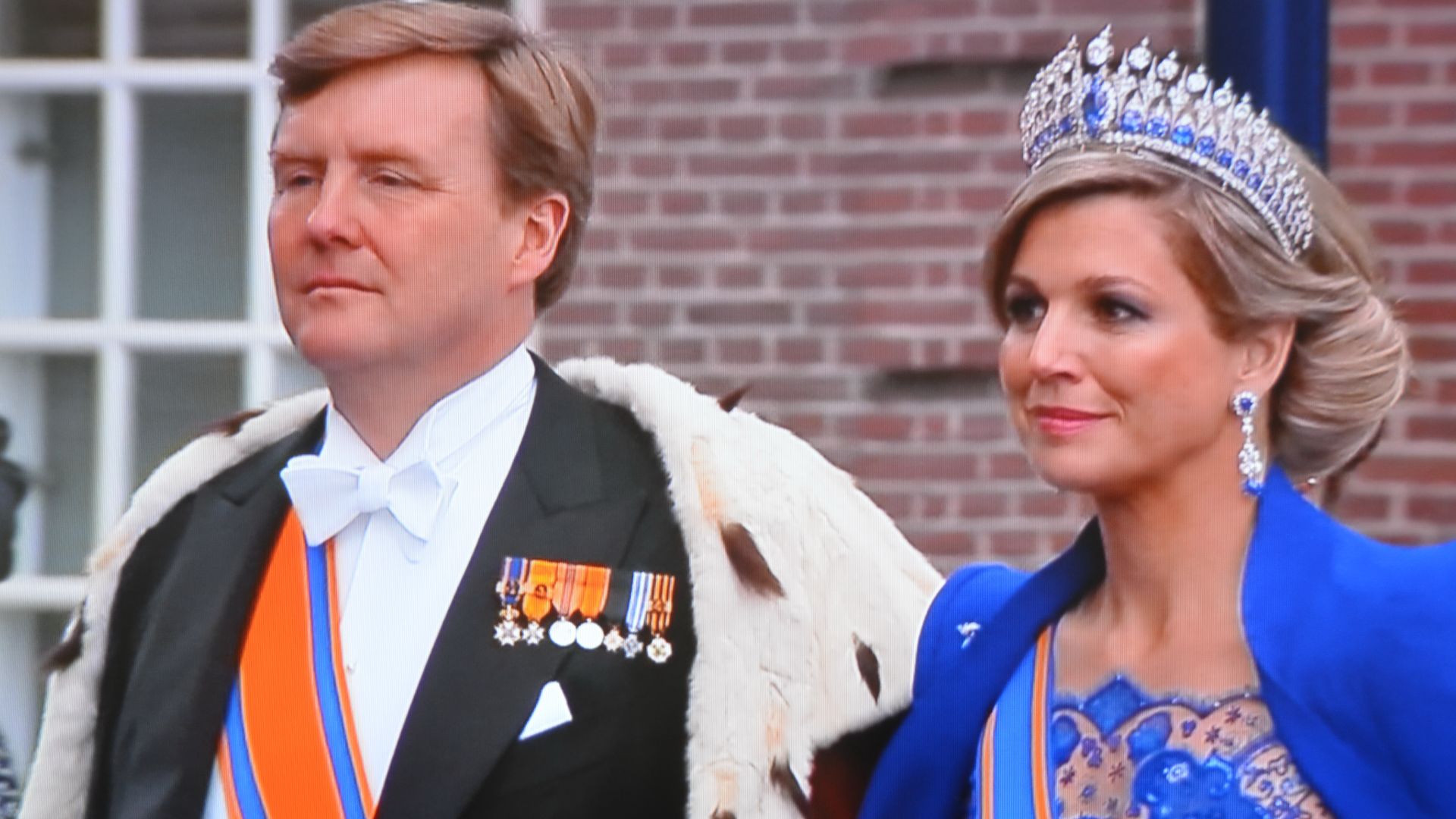 File:Just after the coronation at 30 April 2013, A happy couple. King Willem Alexander and Queen Maxima - panoramio.jpg