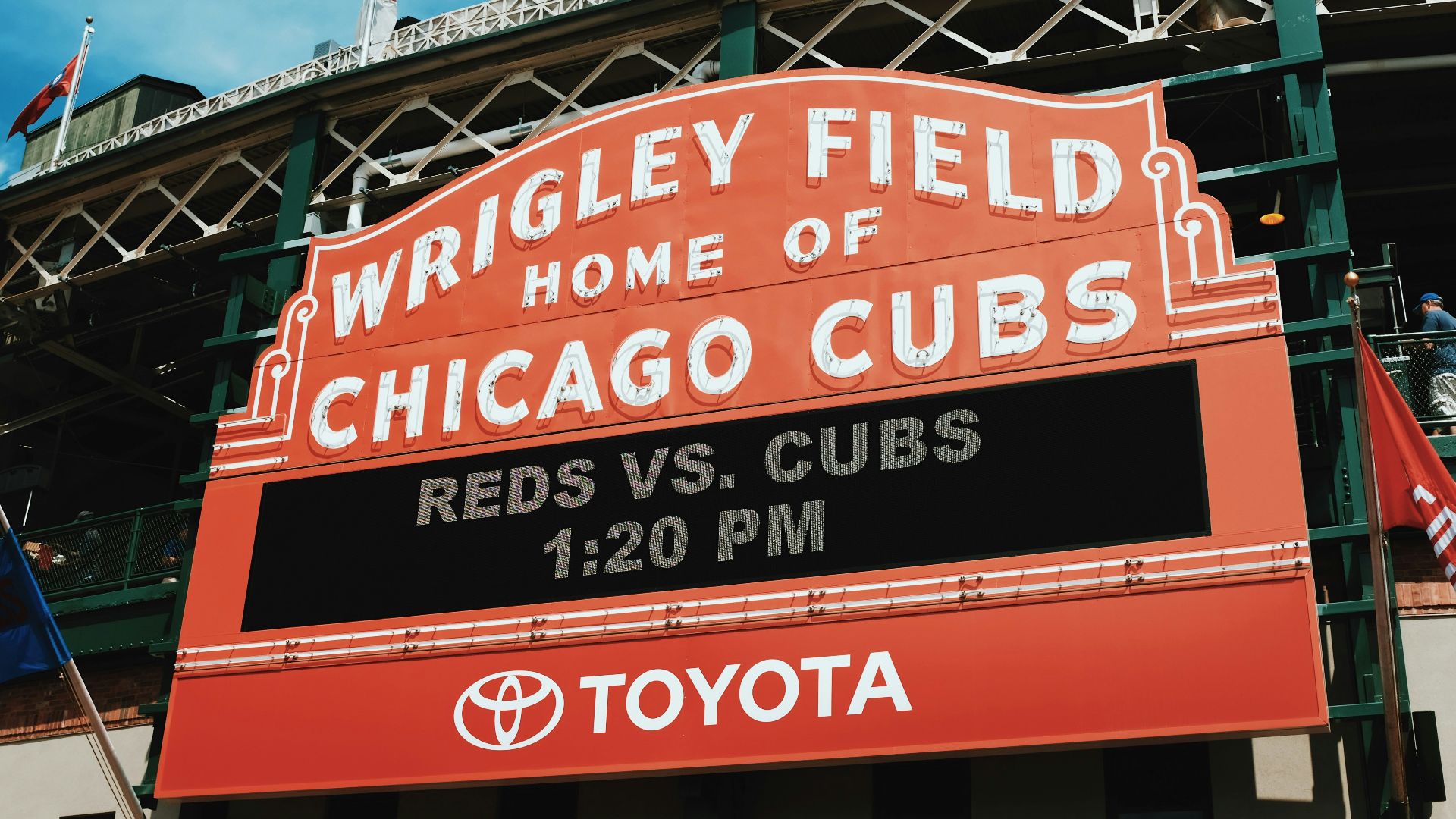 Wrigley Field Home of Chicago Cubs stadium