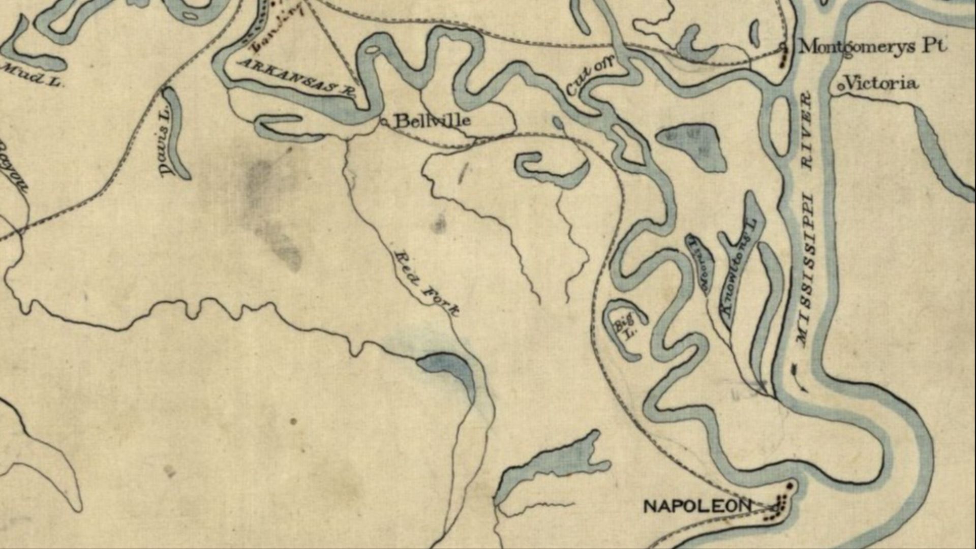 File:1861 Map of Arkansas Post and Napoleon Arkansas.jpg