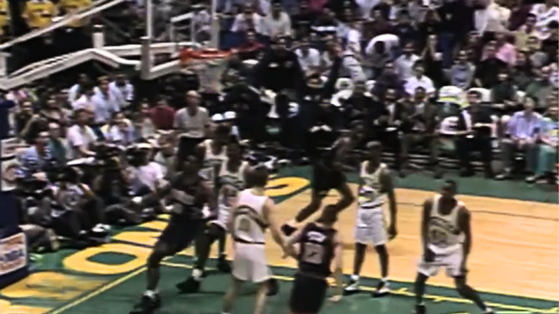 1994 Nba Playoffs Denver Nuggets Vs. Seattle Supersonics