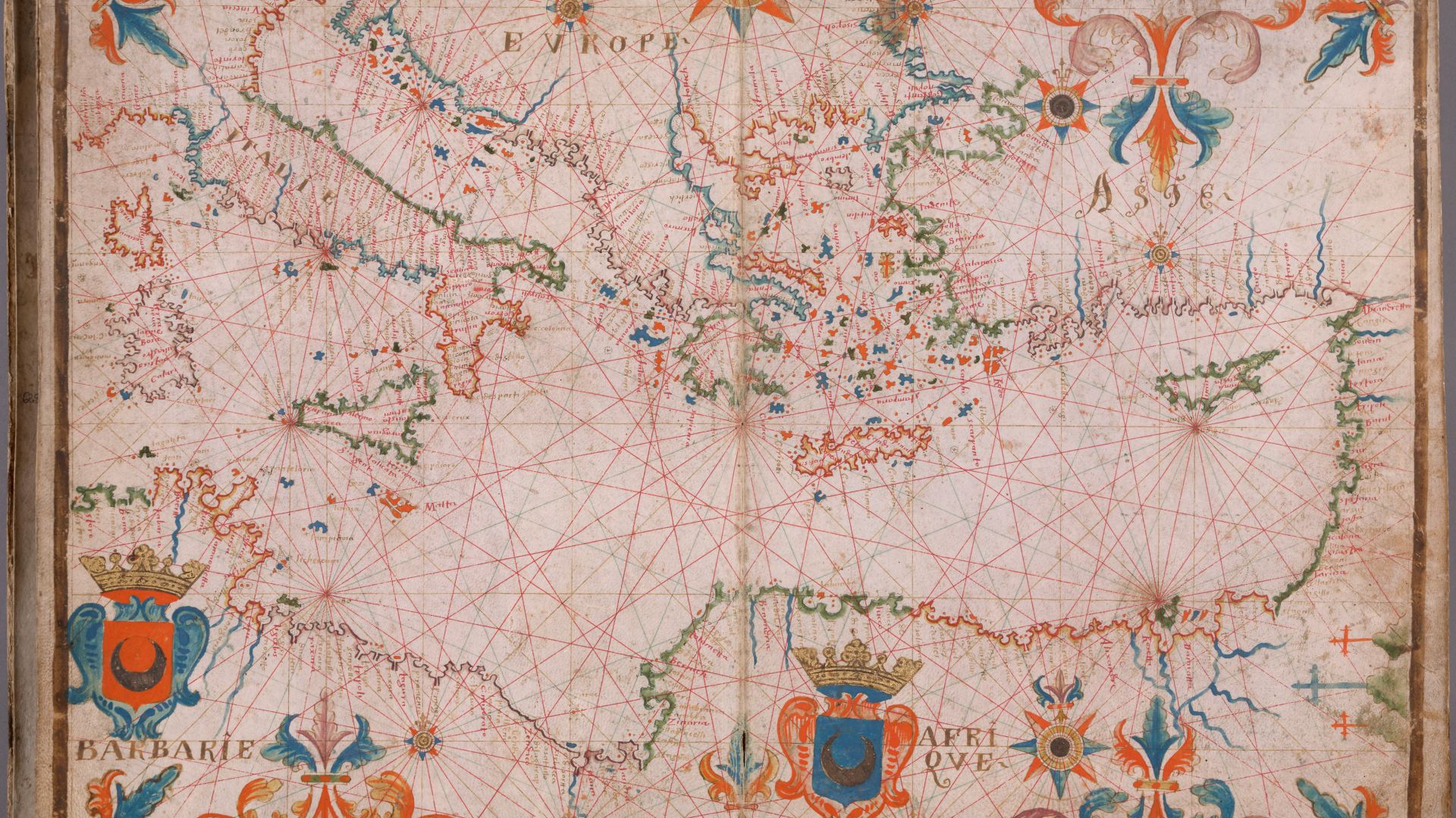 File:17th century Portolan chart of the Mediterrenean Sea.jpg