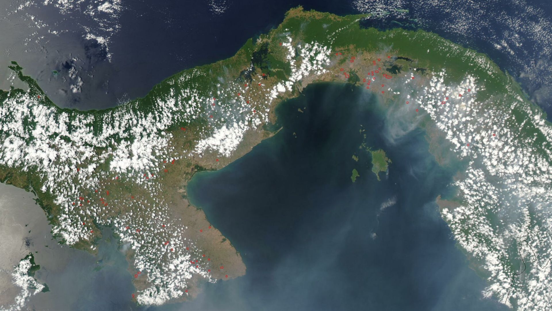 File:Satellite image of Panama in March 2003.jpg