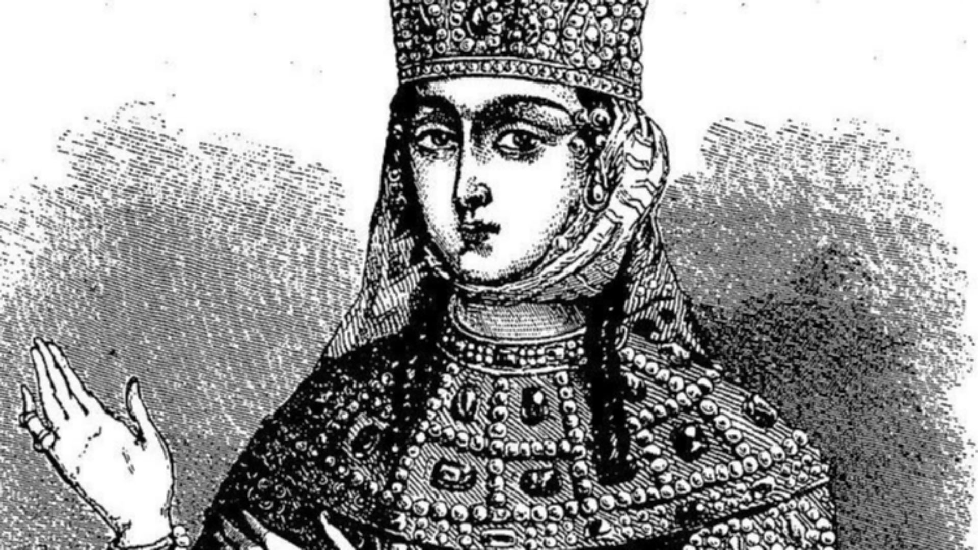 File:Queen Tamar of Georgia (Roskoschny, 1884).JPG