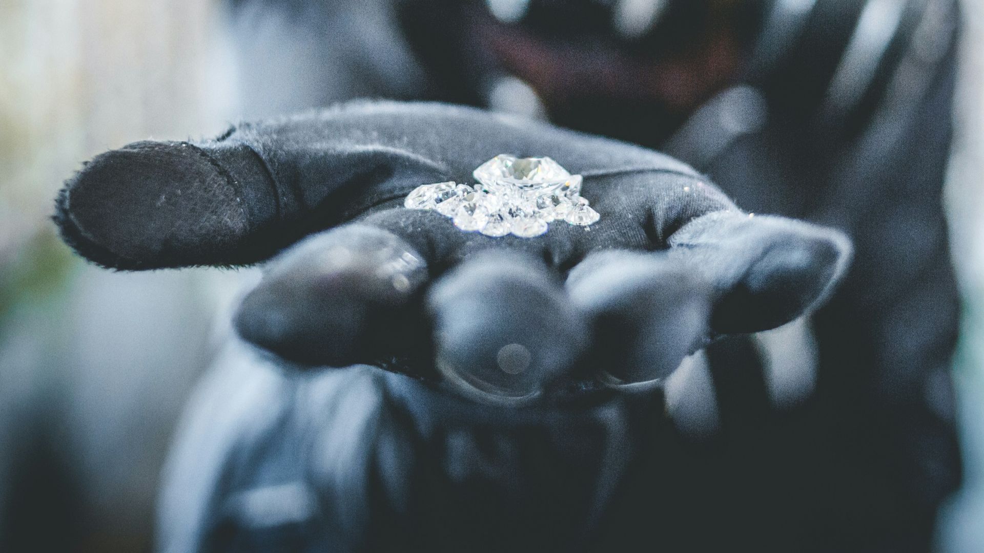 person showing glass shard