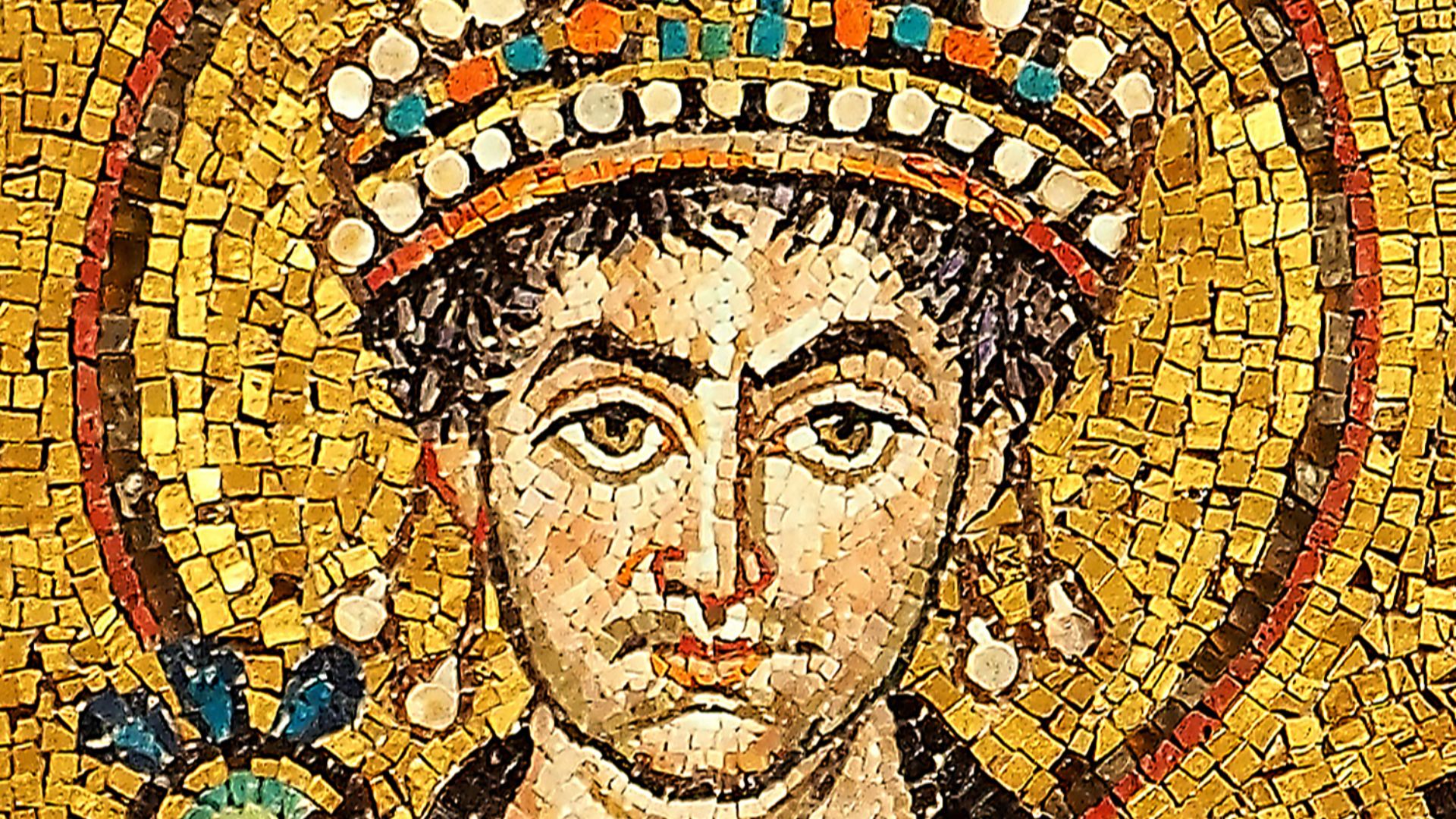 File:Mosaic of Justinianus I - Basilica San Vitale (Ravenna).jpg