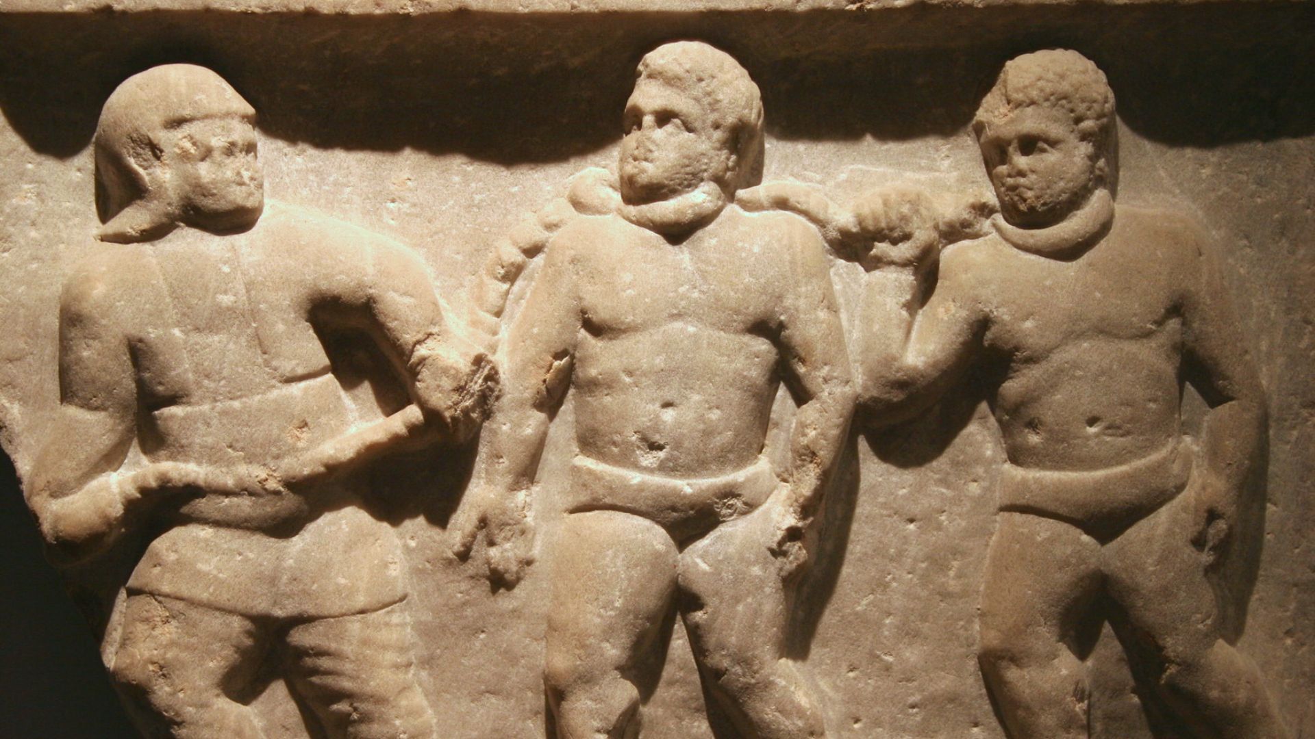 File:Roman collared slaves - Ashmolean Museum.jpg