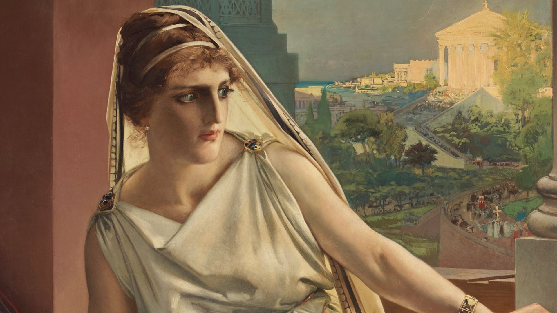 File:Hypatia by Julius Kronberg, 1889.jpg