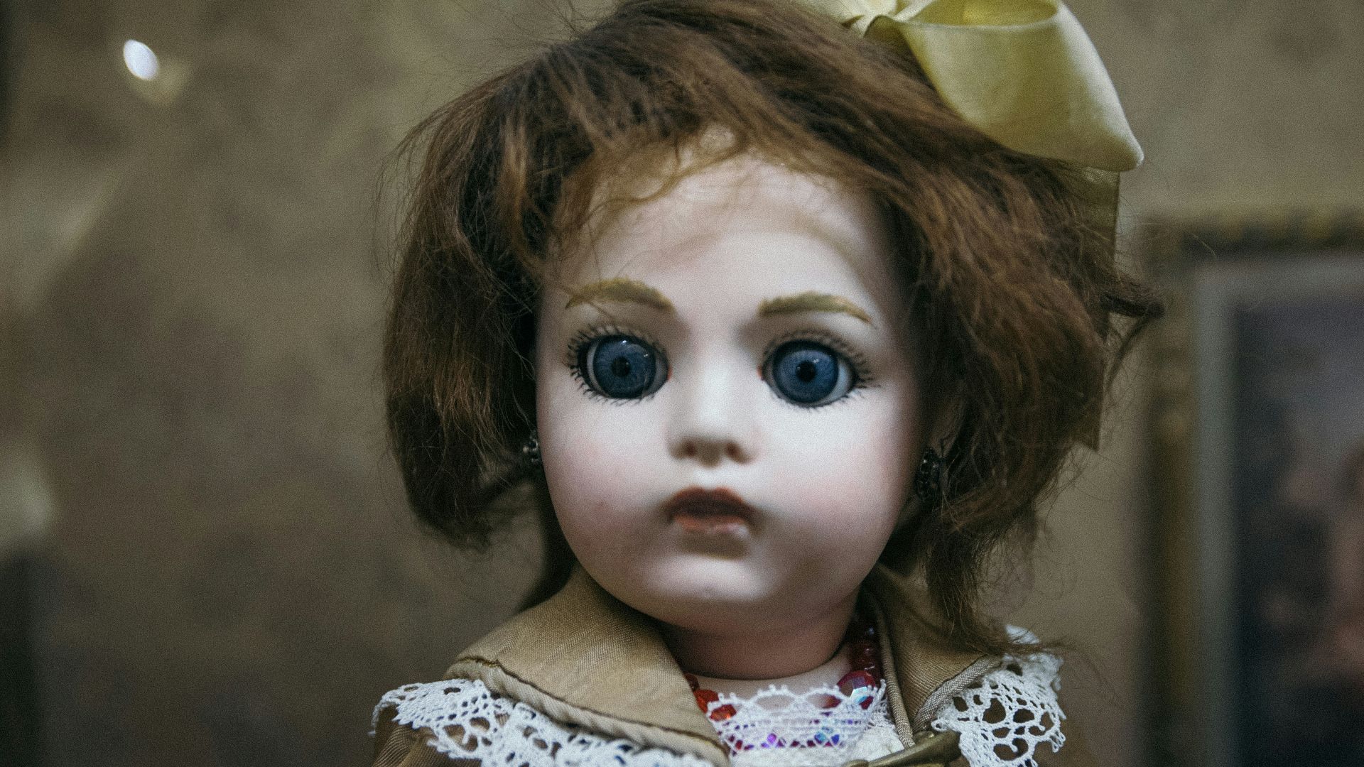 brown haired doll