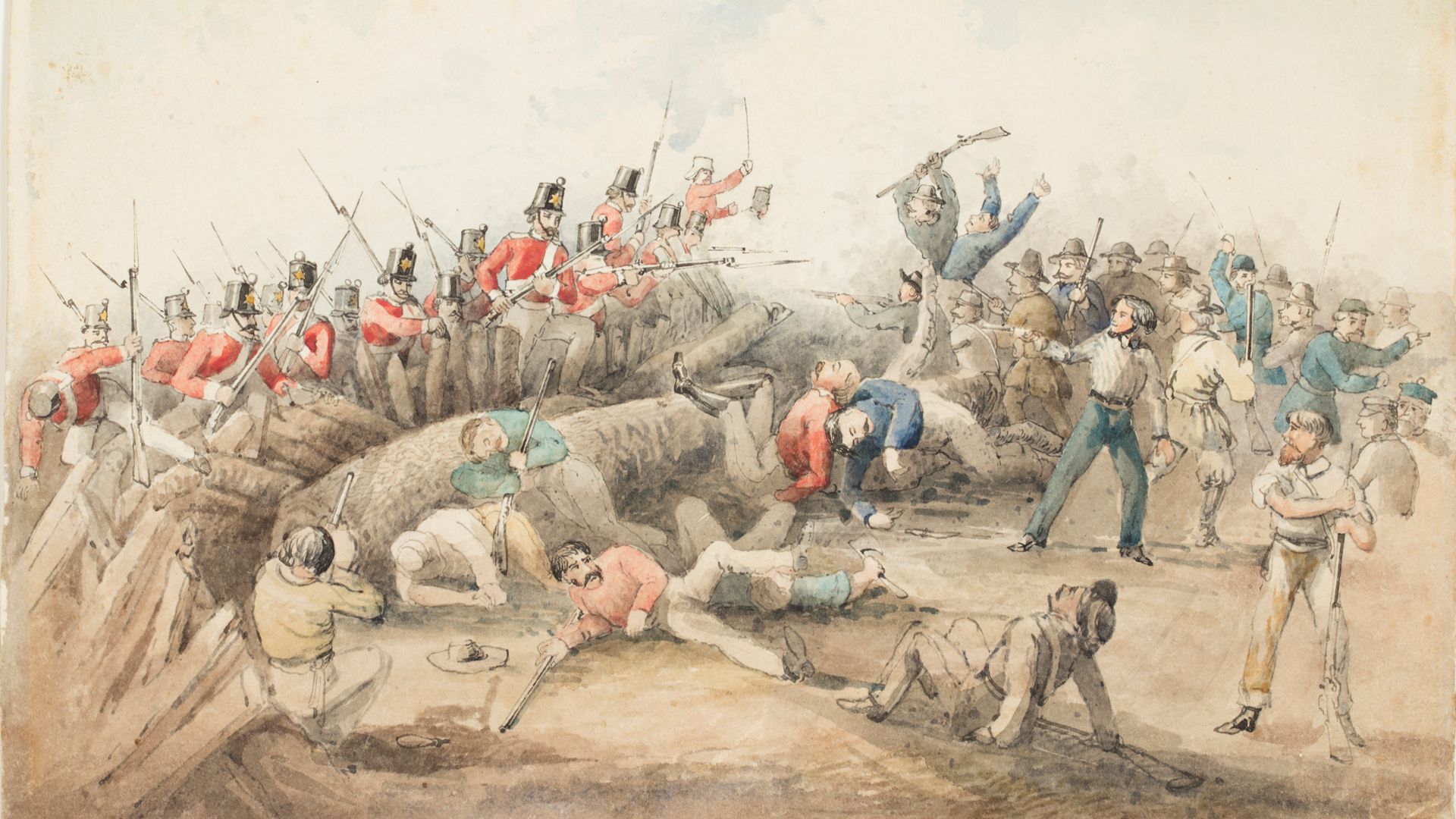 File:Eureka stockade battle.jpg