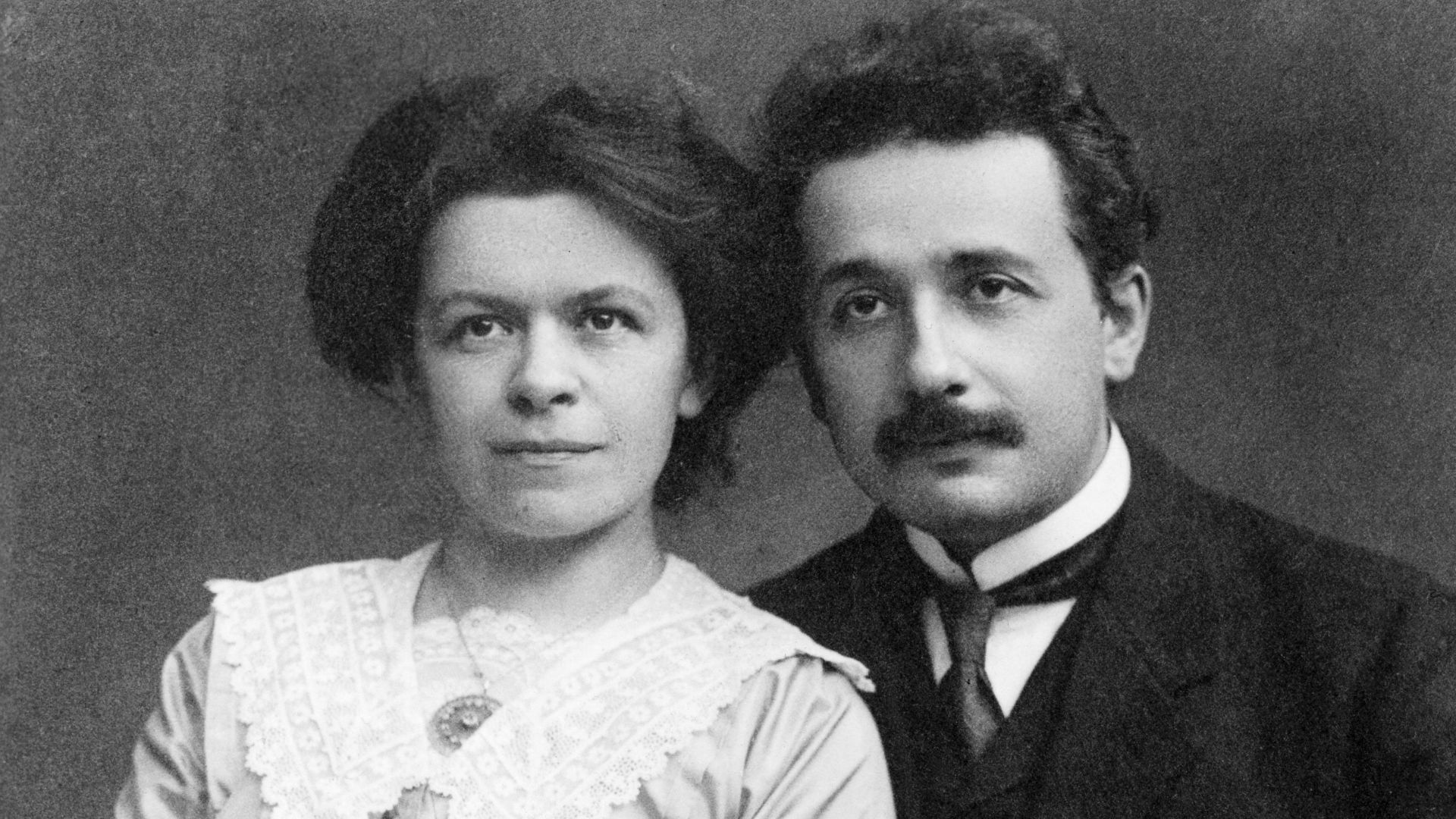 File:Albert Einstein and his wife Mileva Maric.jpg