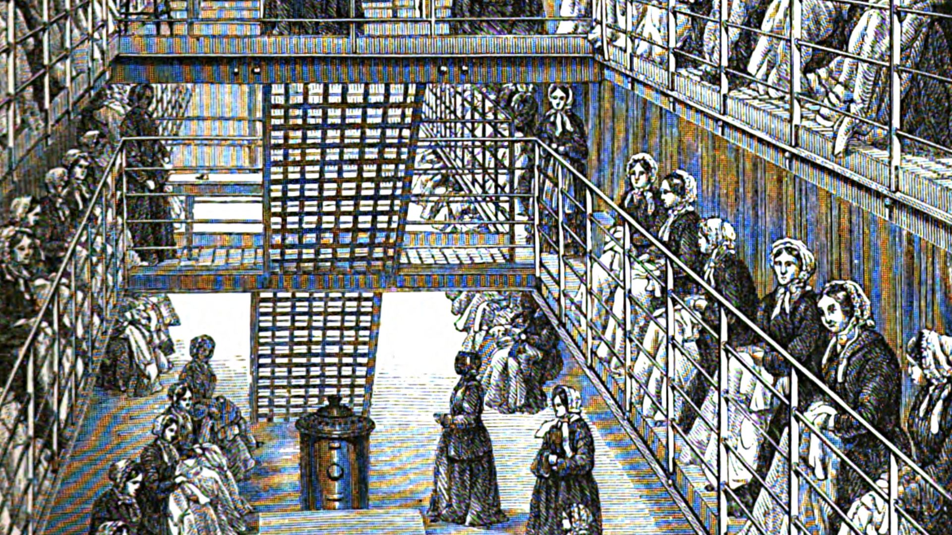 File:Female convicts at work in Brixton Women's Prison (after Mayhew & Binny 1862).jpg