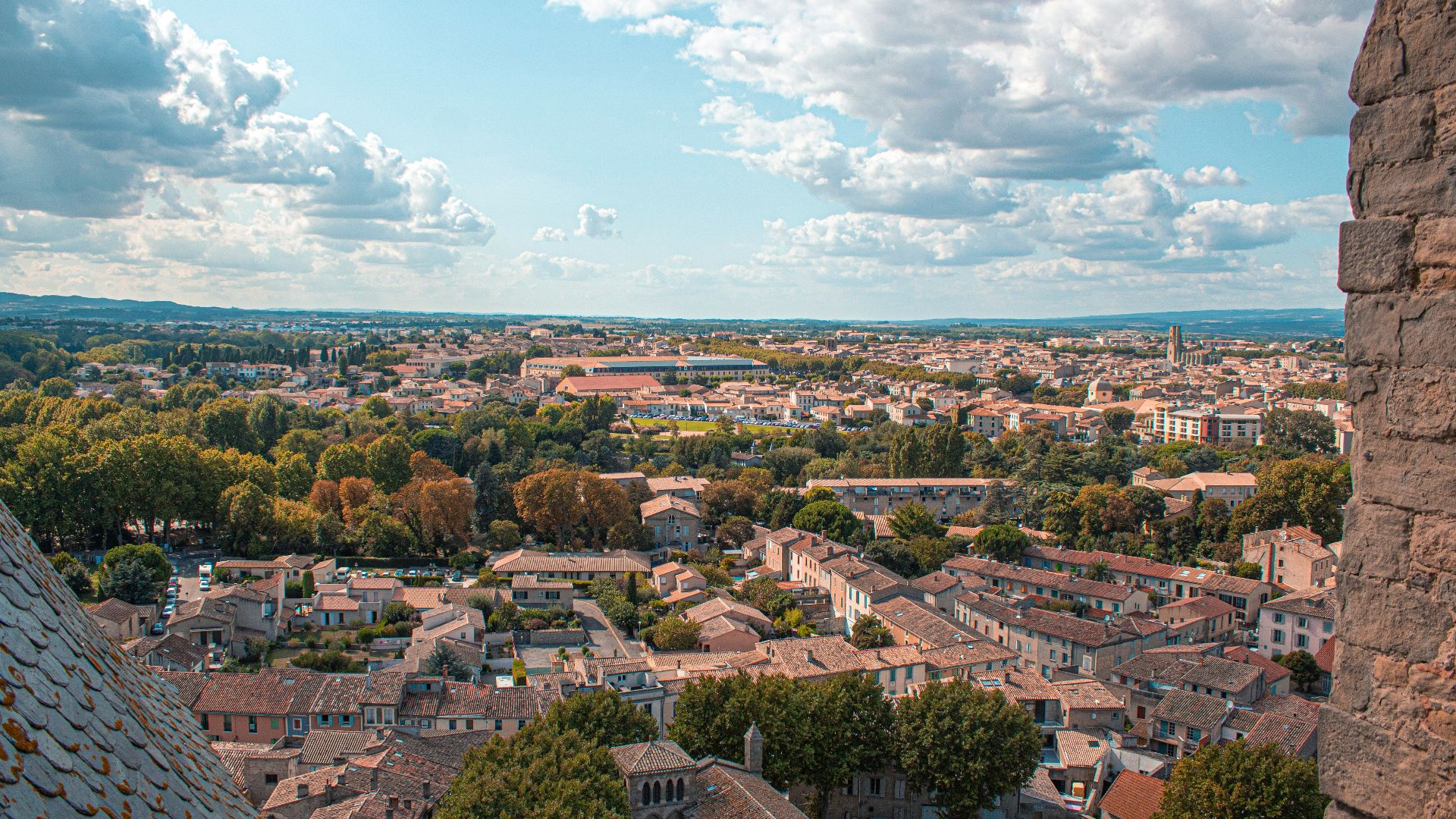 aerial photo of houses