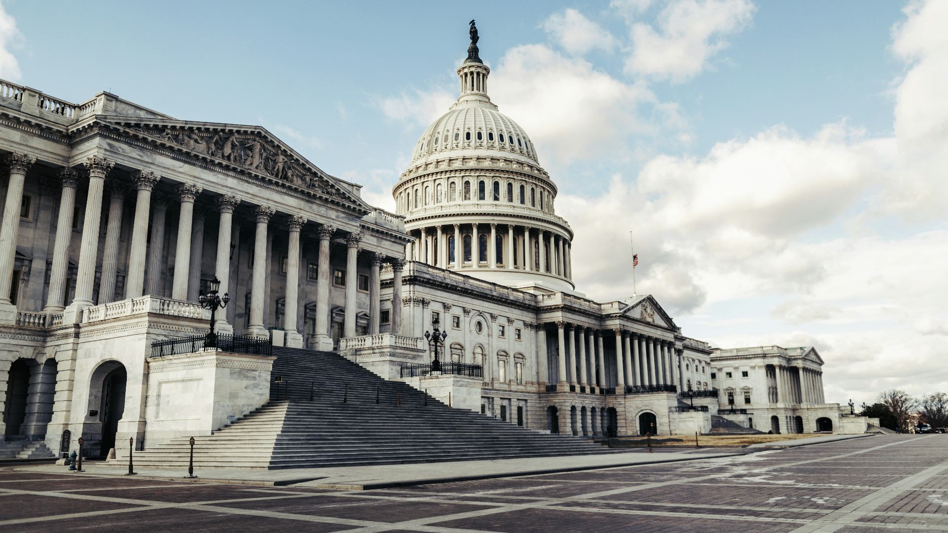 the capitol building in washington d c is shown