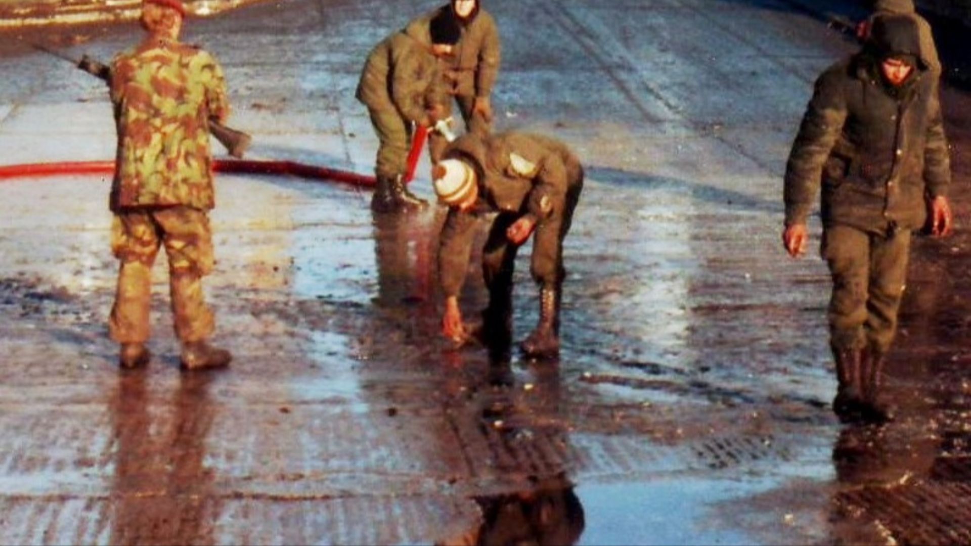 File:After war clean up Falklands 1982.jpg