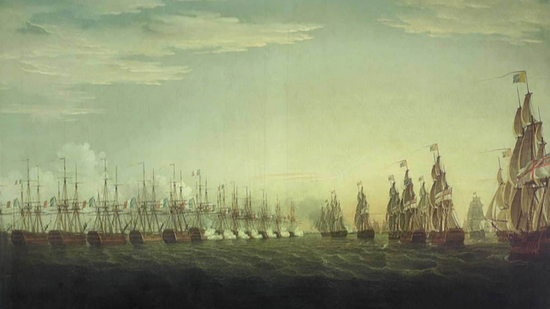 File:Whitcombe - Battle of the Nile- start of the battle.jpg