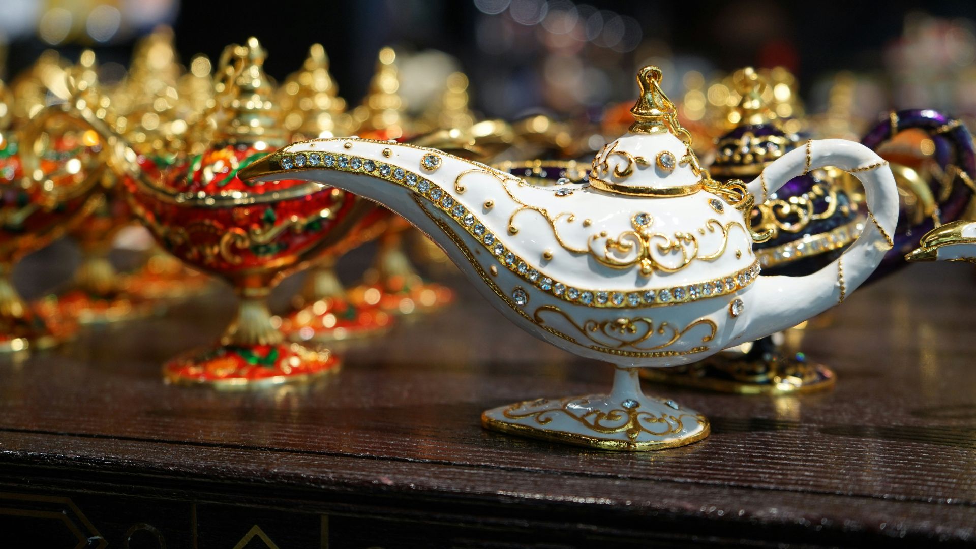 a gold and silver crown