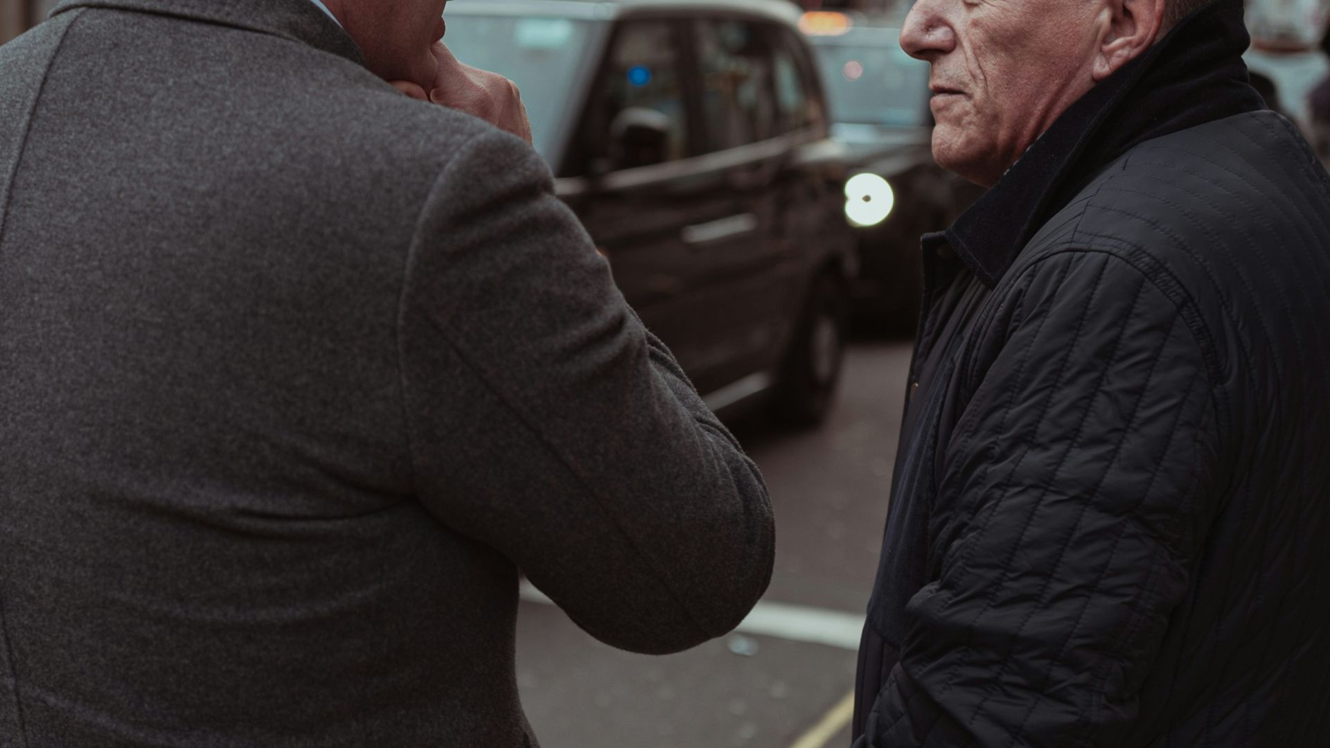 people walking on sidewalk